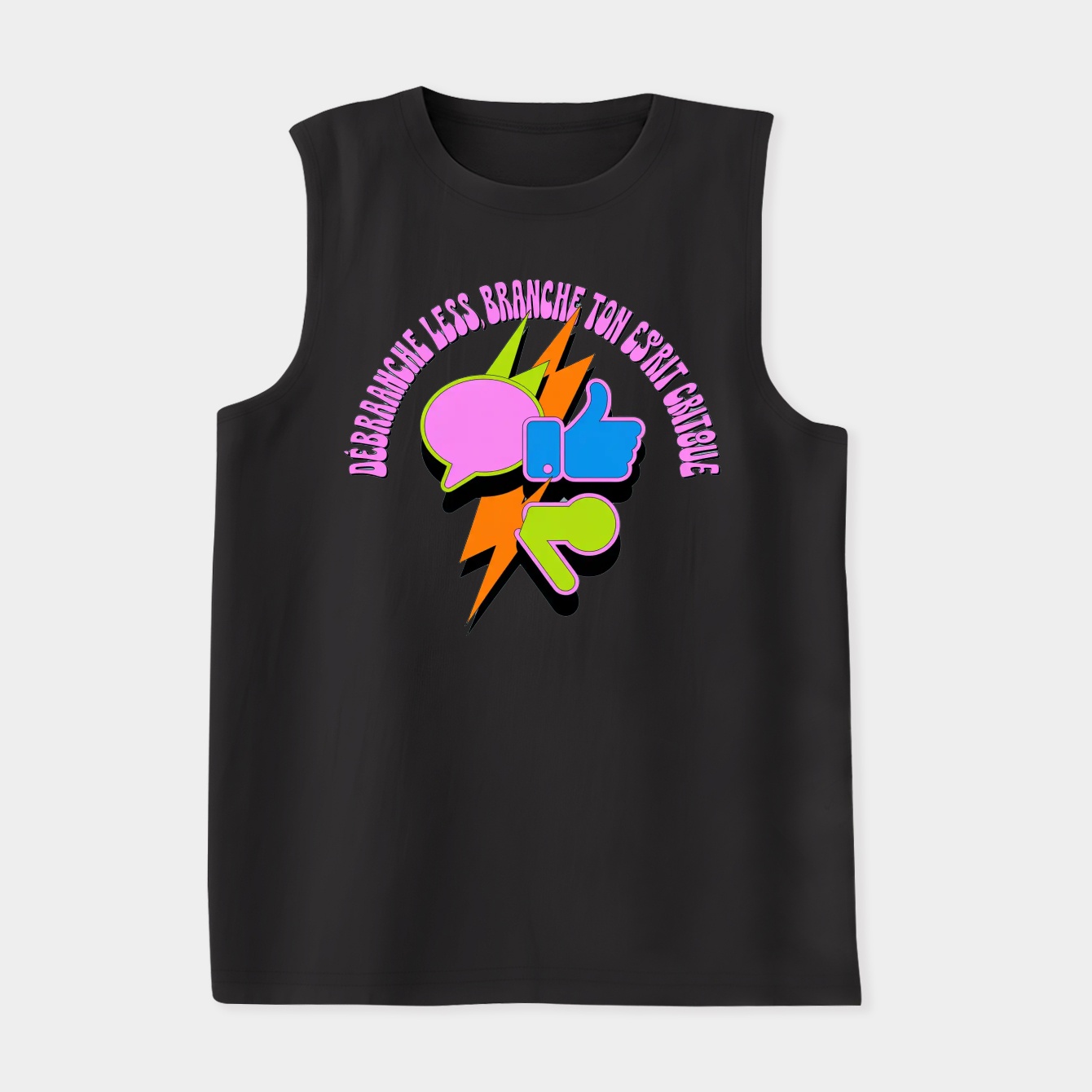 Unplug Bots, Plug Critical Thinking Women's Soft Tank Top