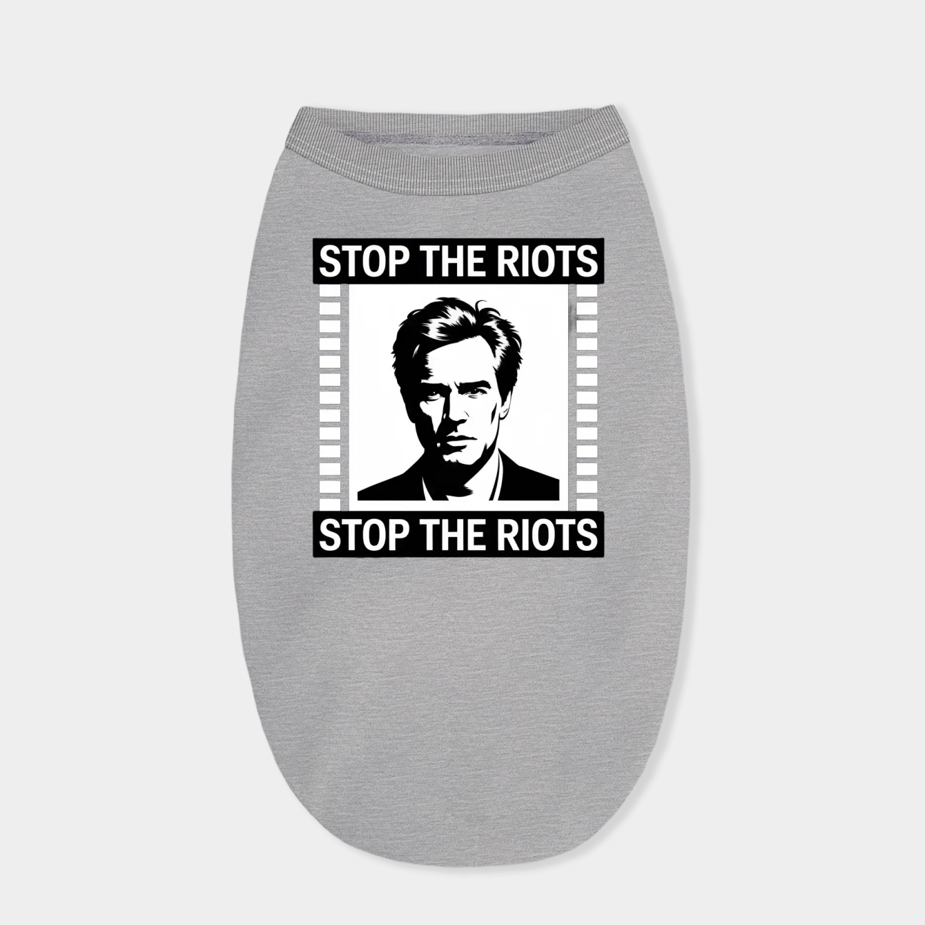 STOP THE RIOTS Daniel Larson Dog Shirt