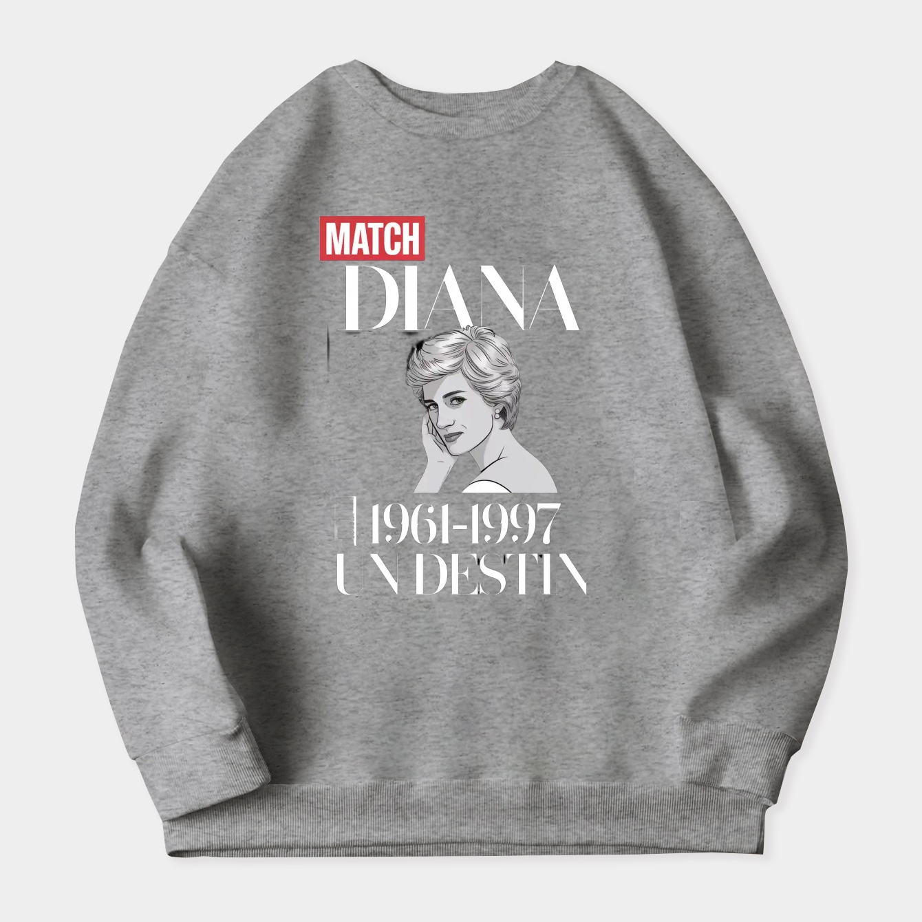 LADY-DI-A-DESTINY Women's Crewneck Sweatshirt