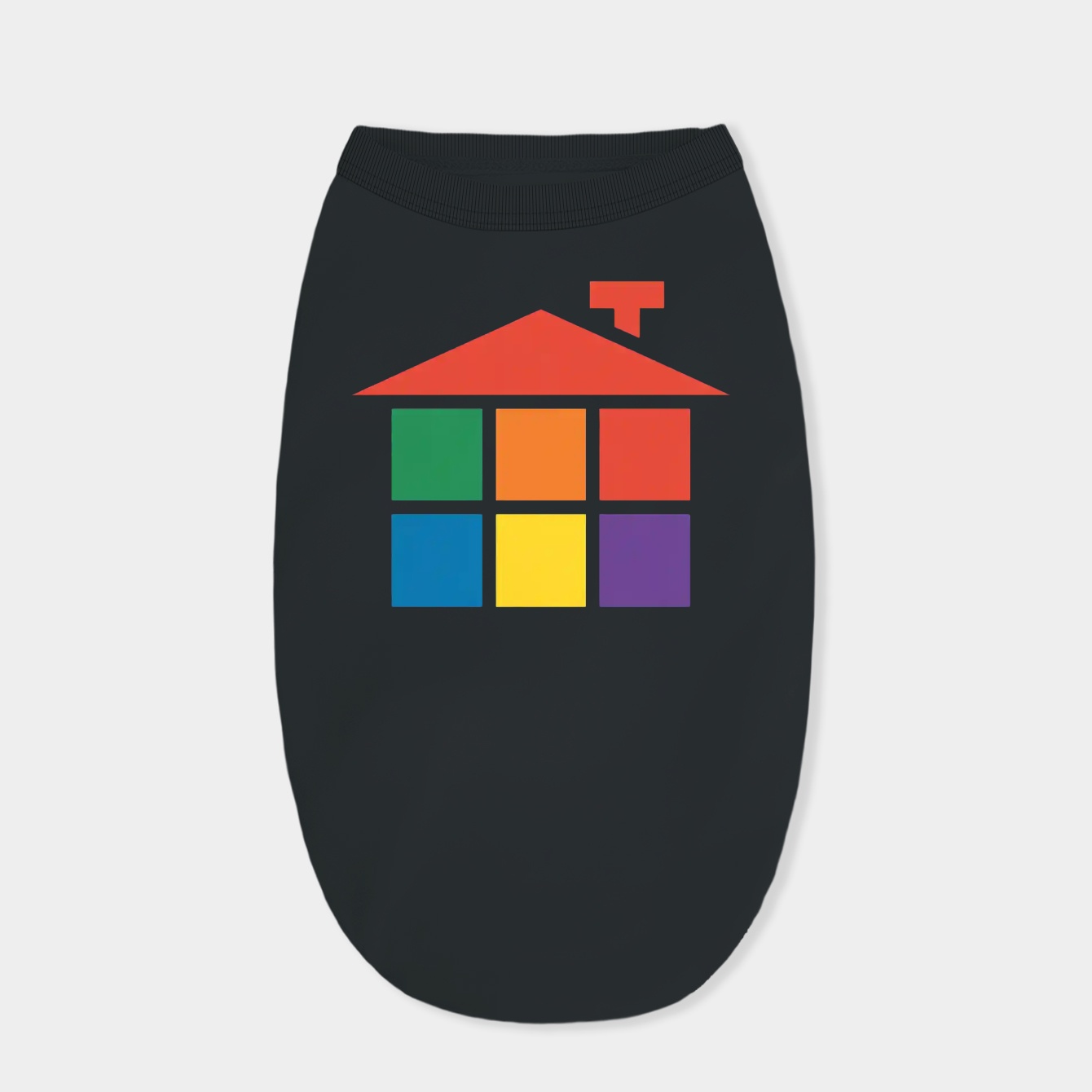Rainbow Sburb Logo Dog Shirt