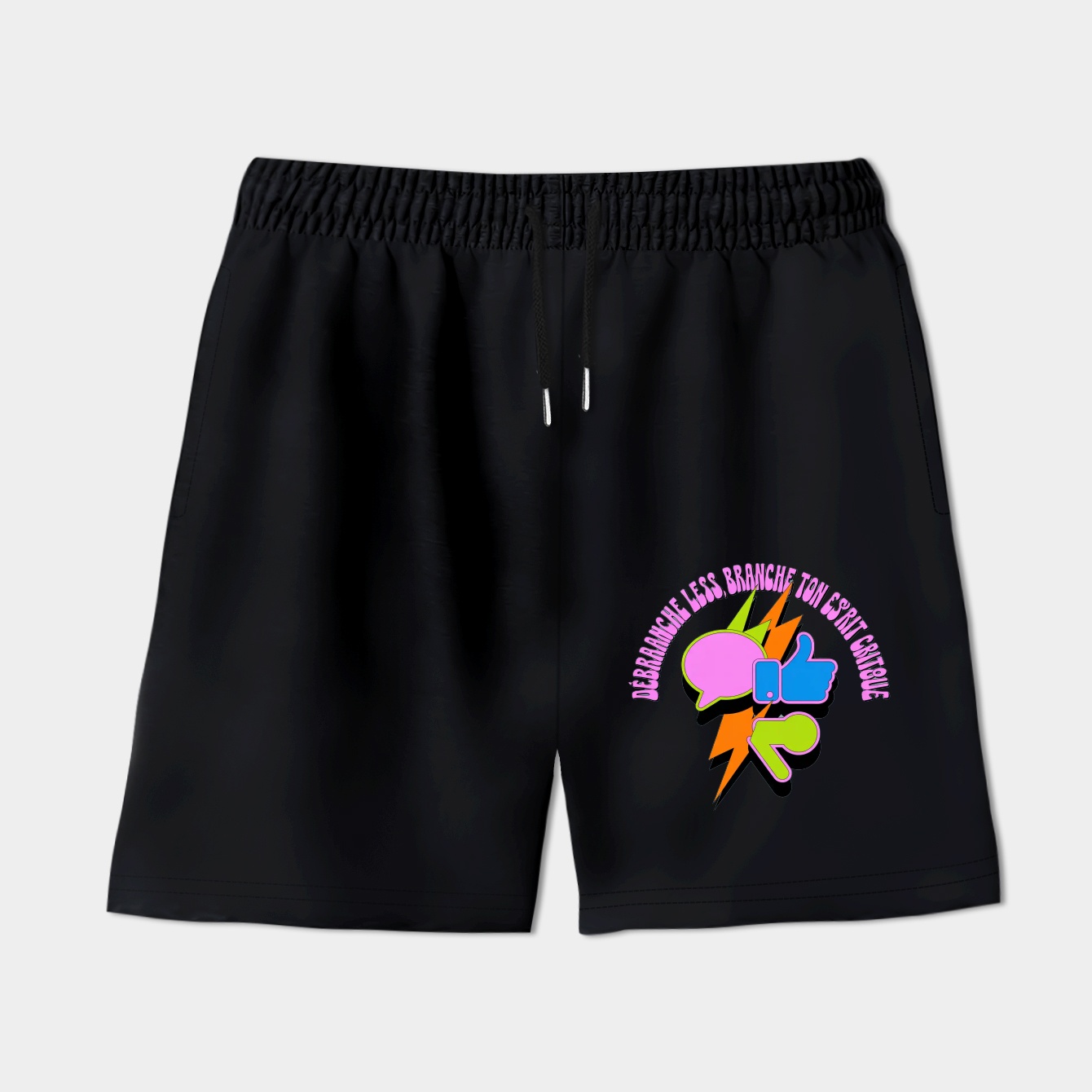 Unplug Bots, Plug Critical Thinking Women's Shorts