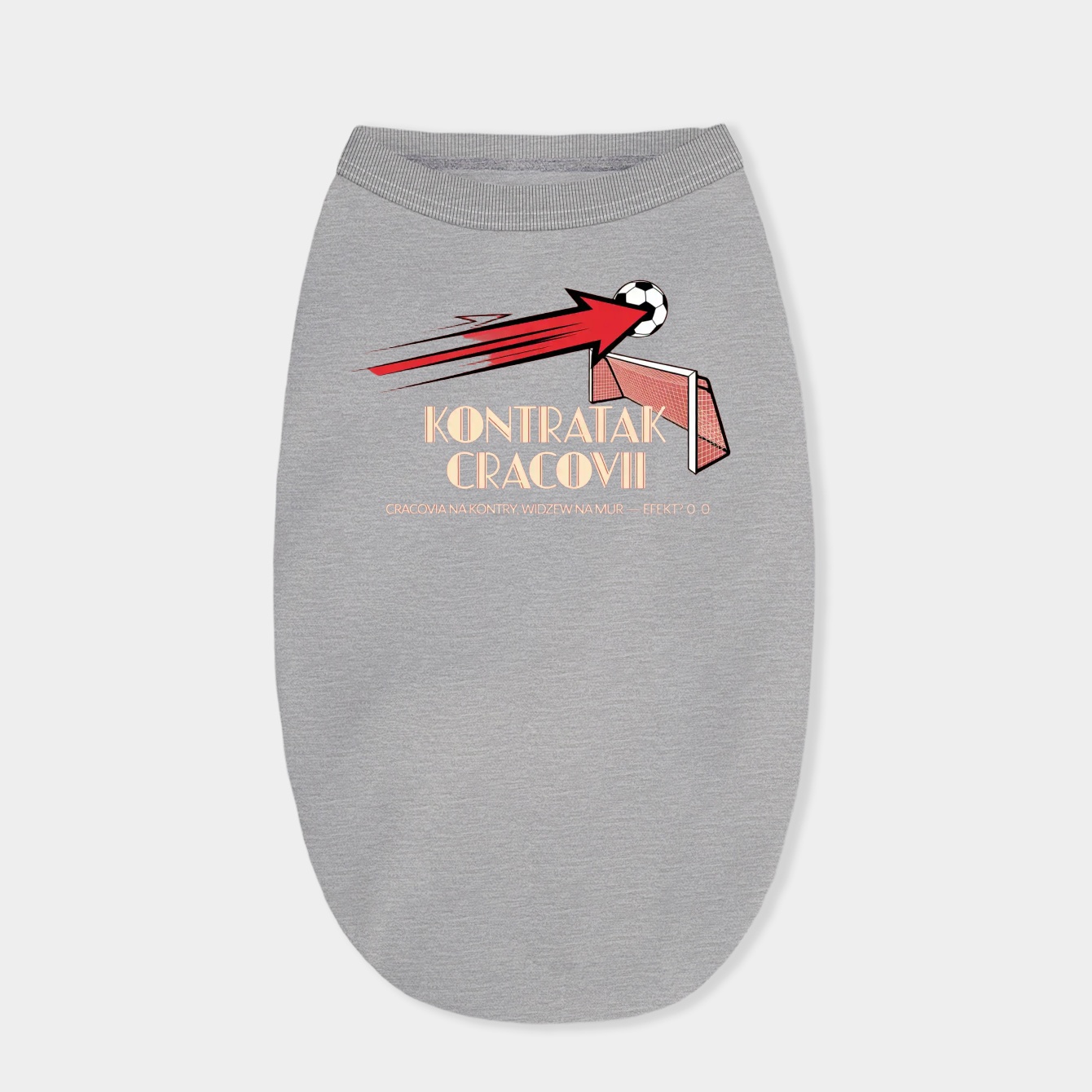 Kontratak Cracovii Football Charge Dog Shirt