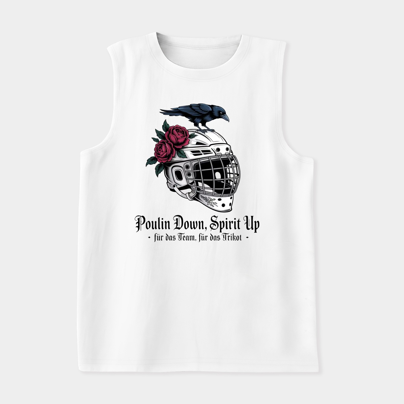 Victorian Gothic Hockey Spirit Women's Soft Tank Top