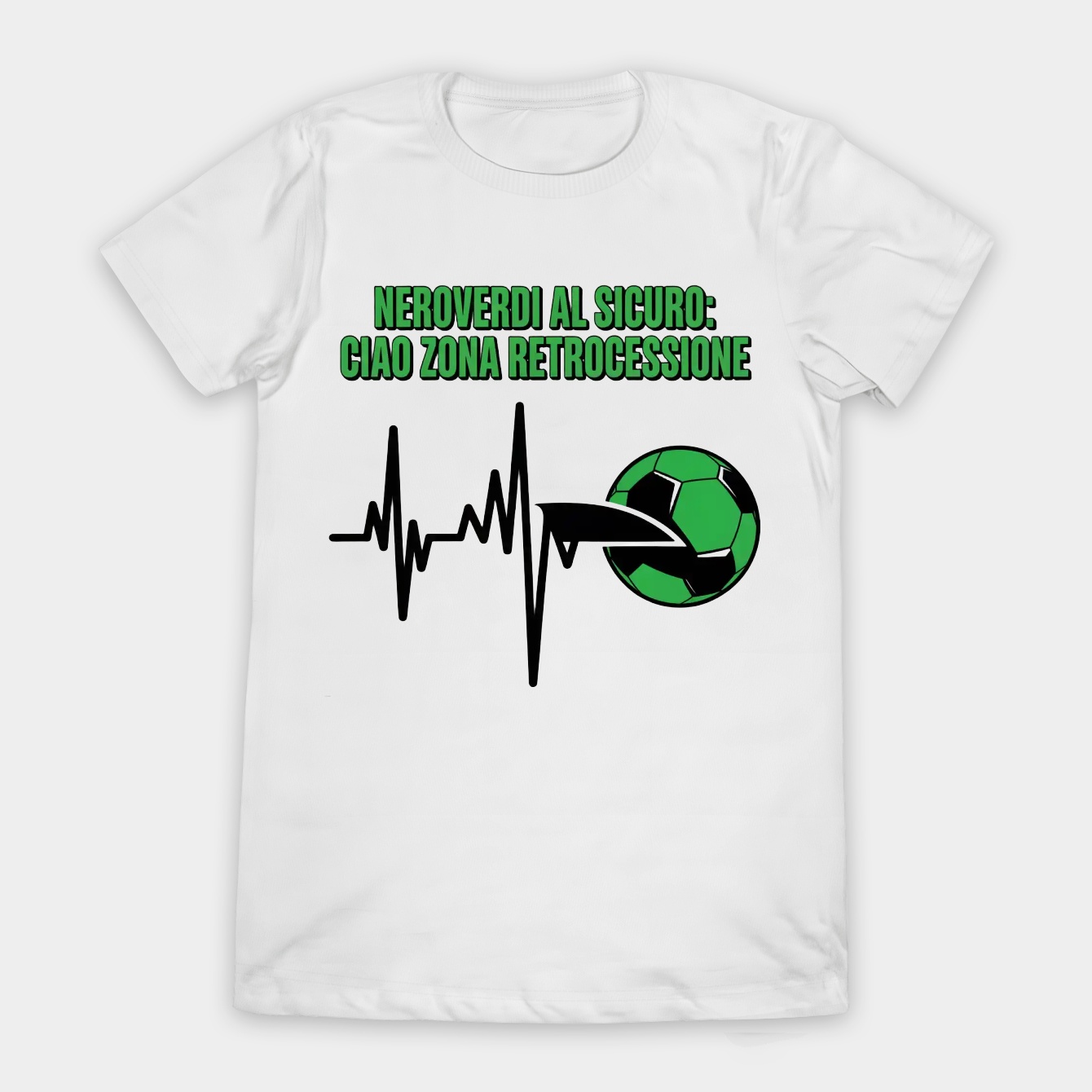 Neroverdi Heartbeat of Survival Women's T-Shirt