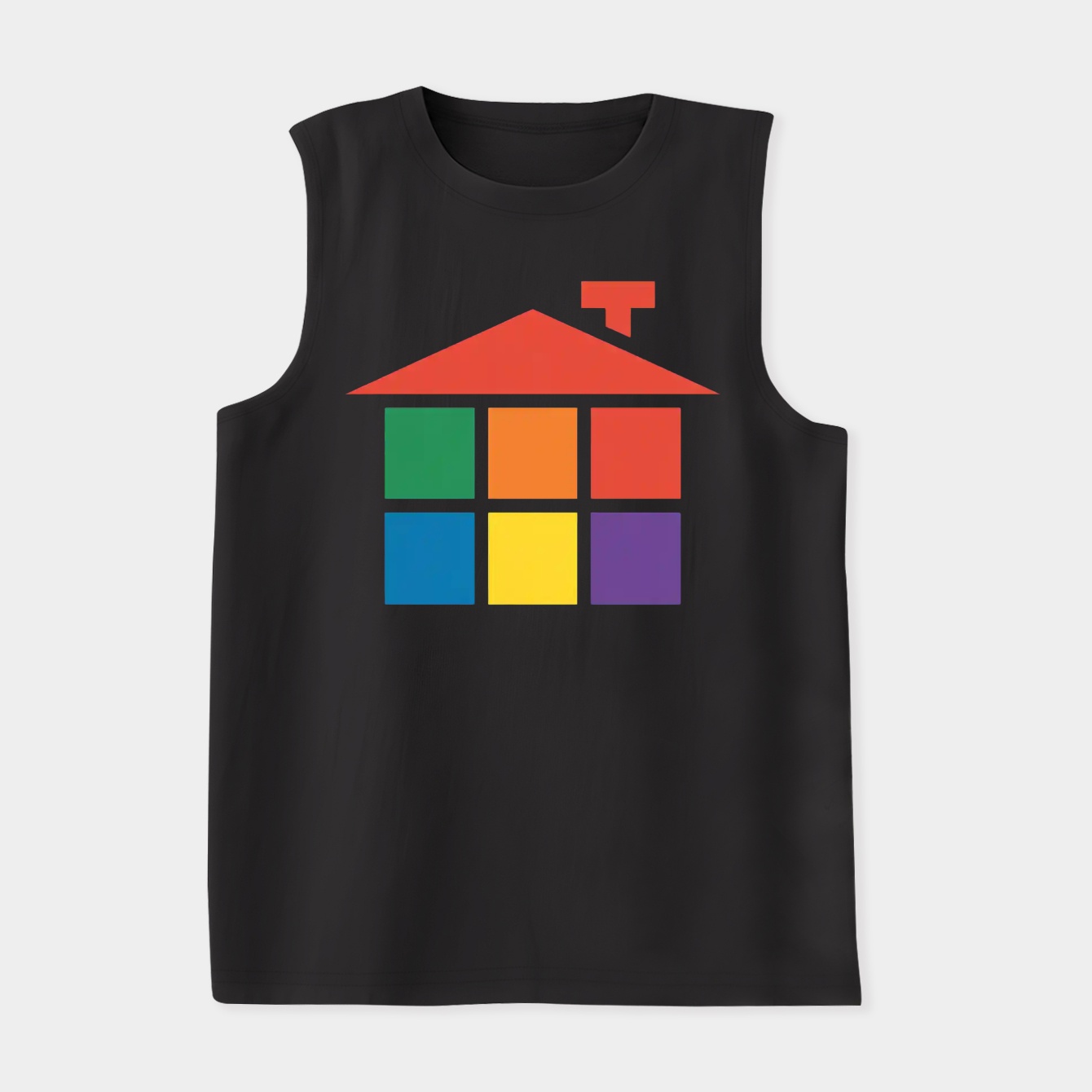 Rainbow Sburb Logo Women's Soft Tank Top