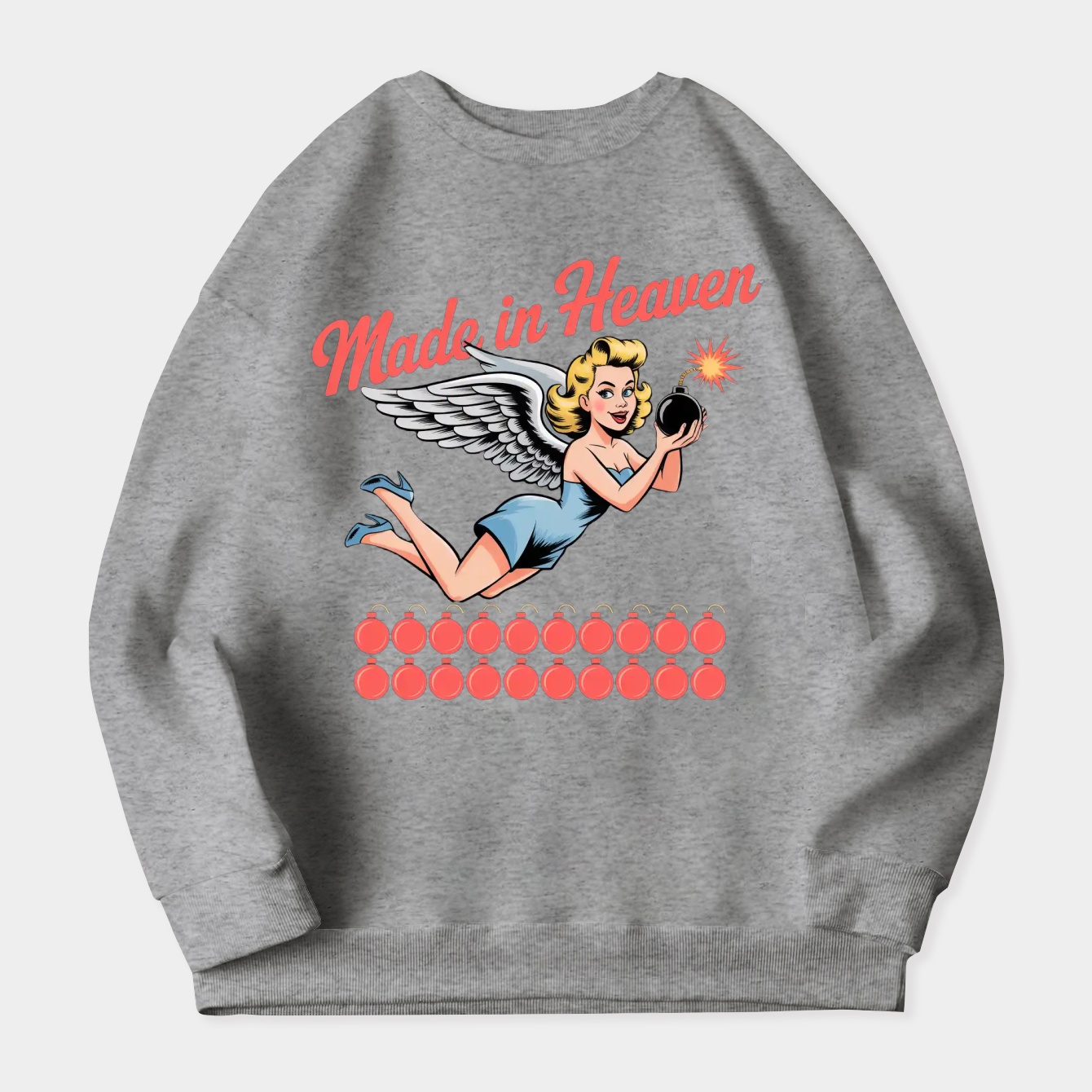 Resident Evil Redfield Made in Heaven Women's Crewneck Sweatshirt