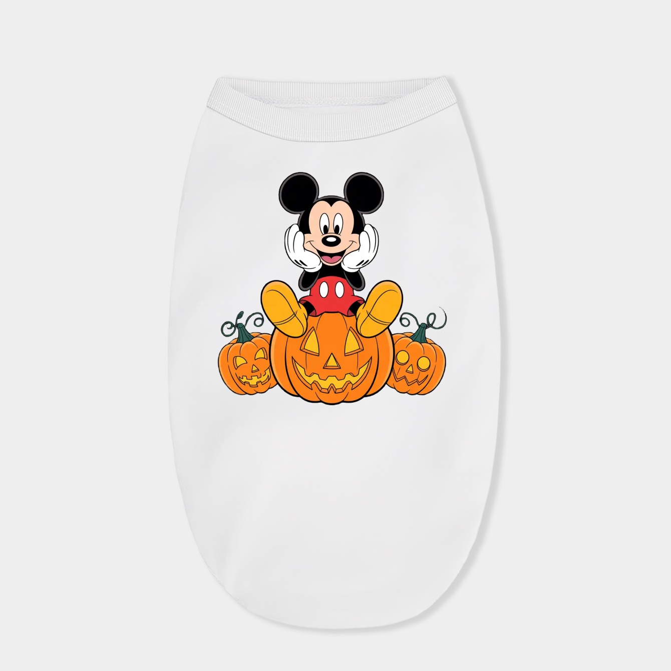 Mickey Mouse Pumpkin Patch Dog Shirt