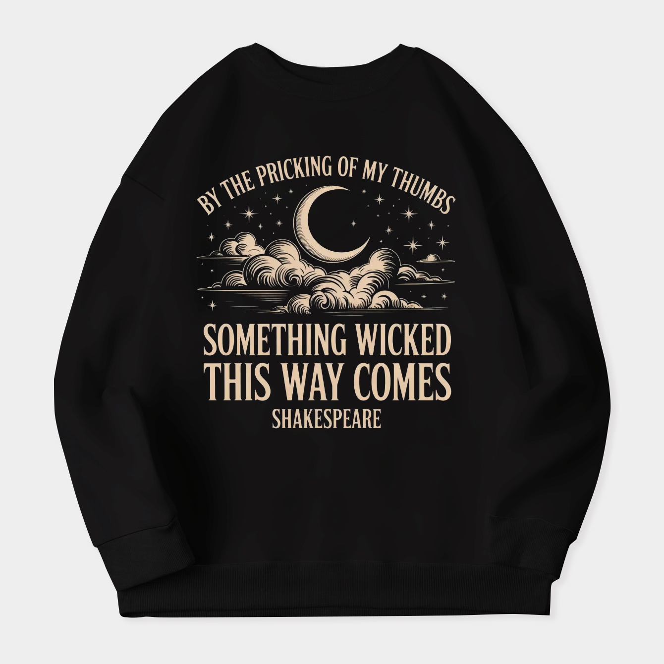 Shakespeare bookish literature poet Women's Crewneck Sweatshirt