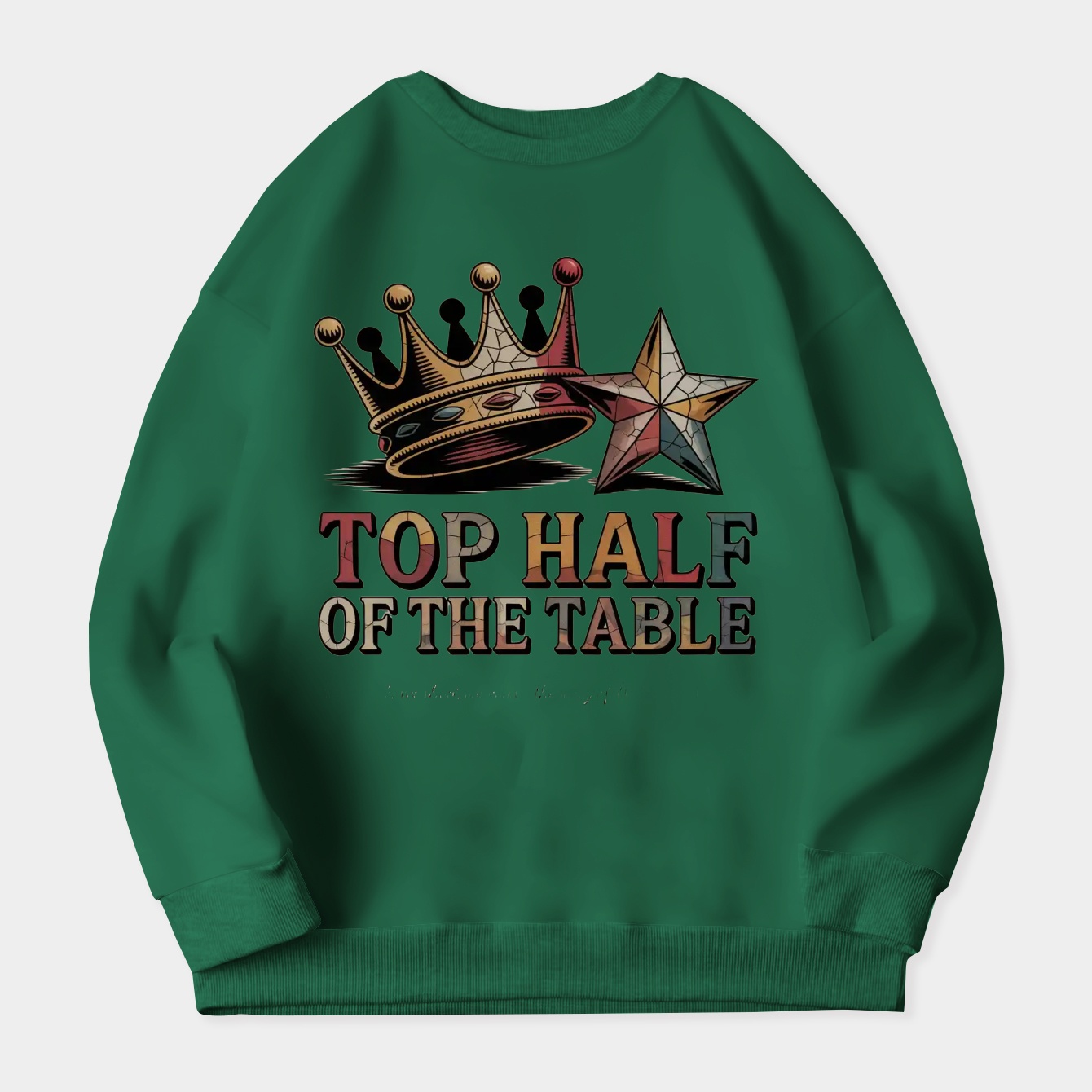 Broken Crown Top Half Glory Women's Crewneck Sweatshirt