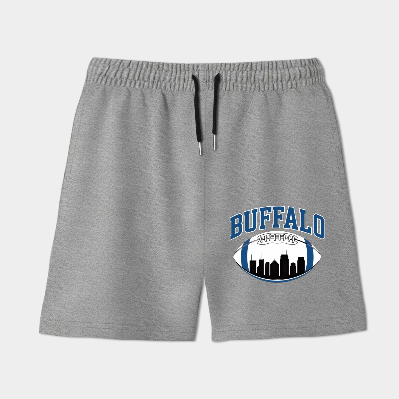 Vintage Buffalo Football Skyline New York Ny Sport Women's Shorts