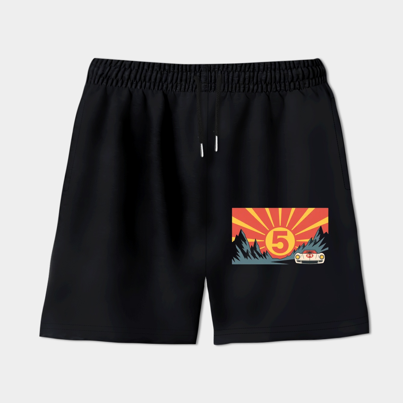 Mach 5 Speed Racer Rising Sun Women's Shorts
