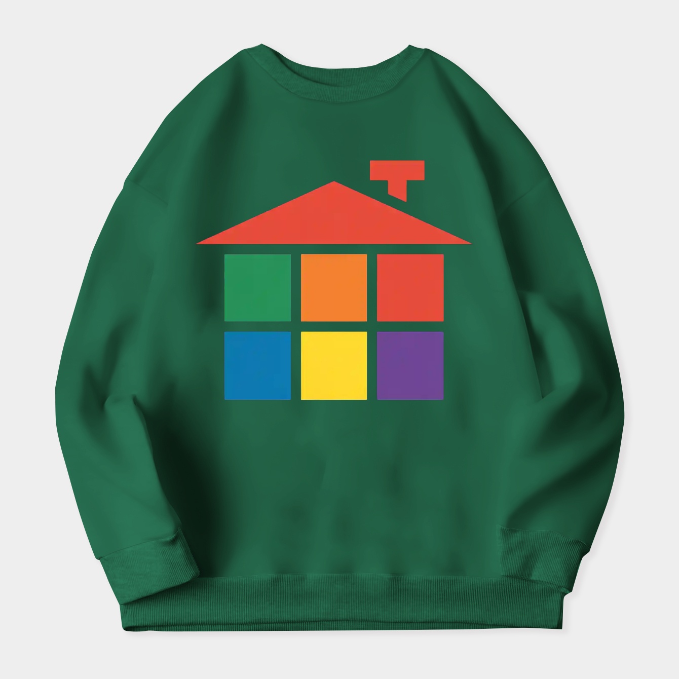 Rainbow Sburb Logo Women's Crewneck Sweatshirt