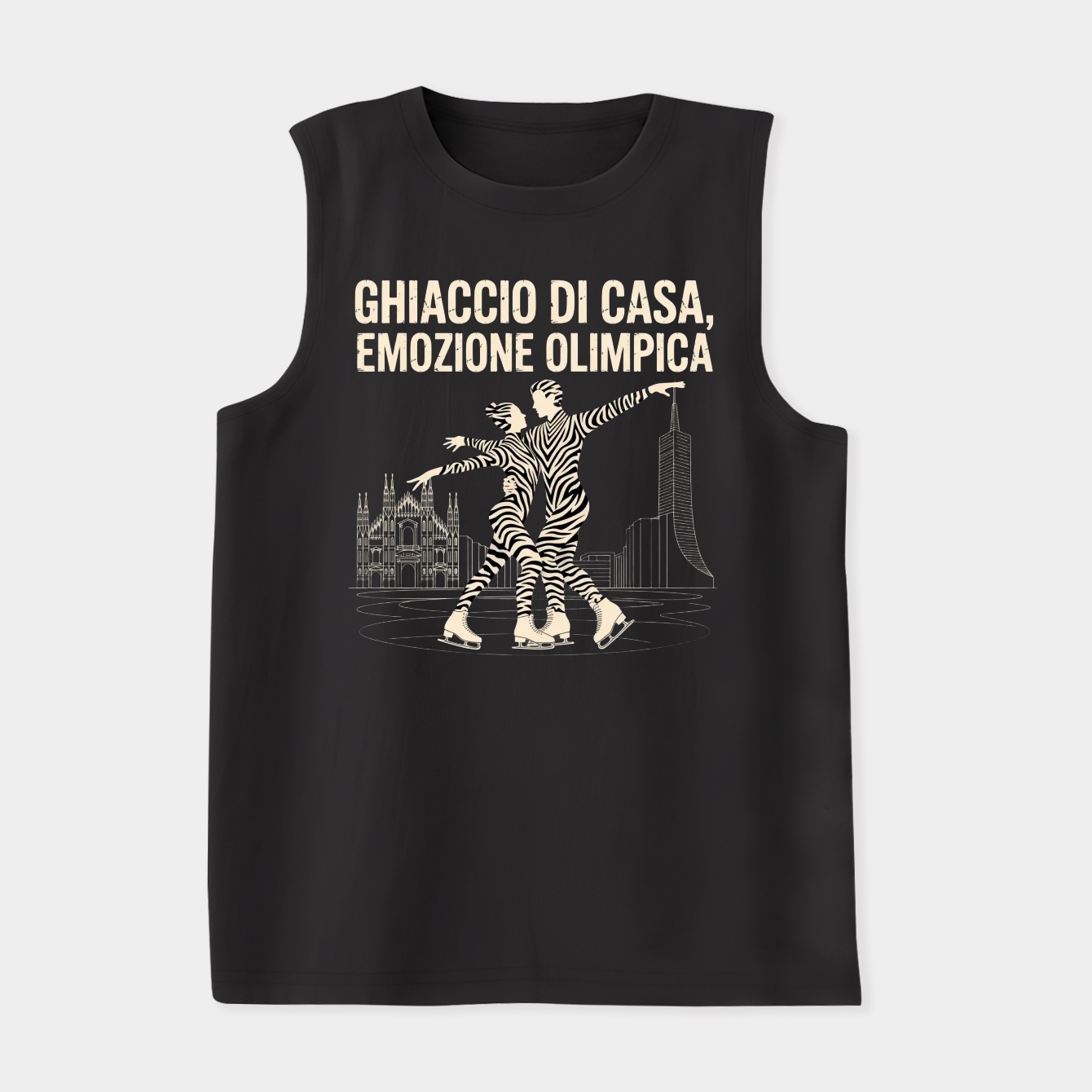 Milan Olympic Zebra Skaters Women's Soft Tank Top
