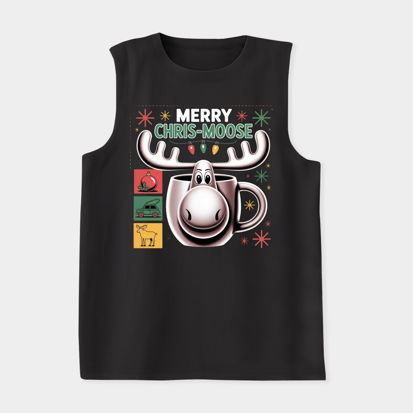 National Lampoon's Christmas Vacation Merry Chris-Moose Women's Soft Tank Top