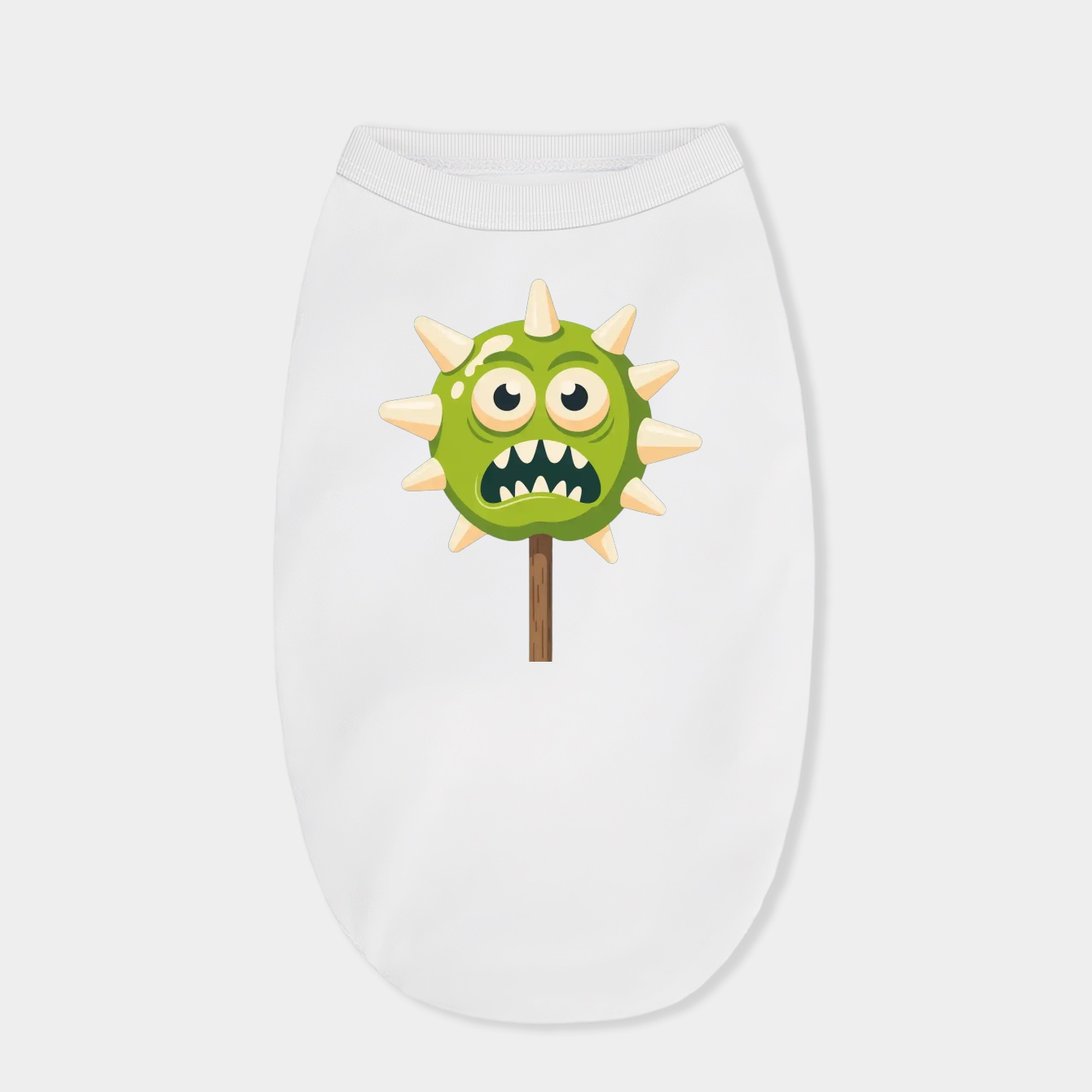 Cozy green caramel apple monster Dog Shirt