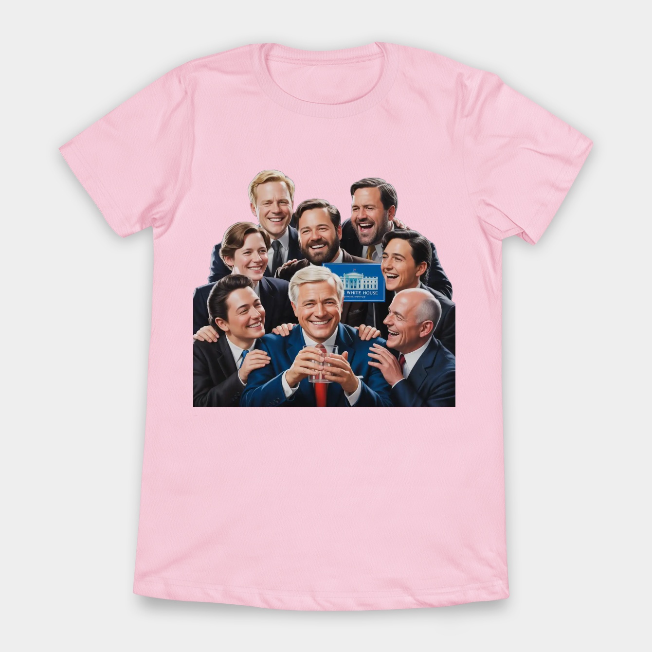 World Leaders Hitting a Bong Meme Women's T-Shirt