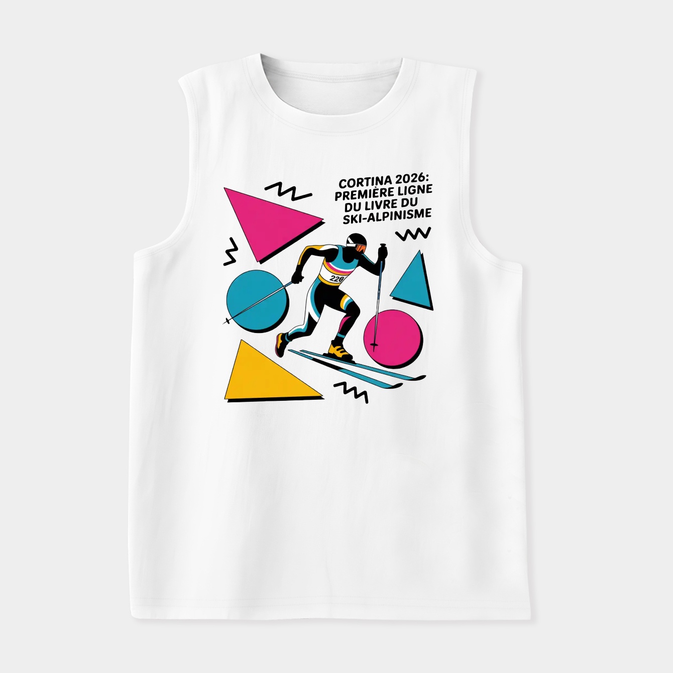 Cortina 2026 Ski Mountaineer Sprint Women's Soft Tank Top