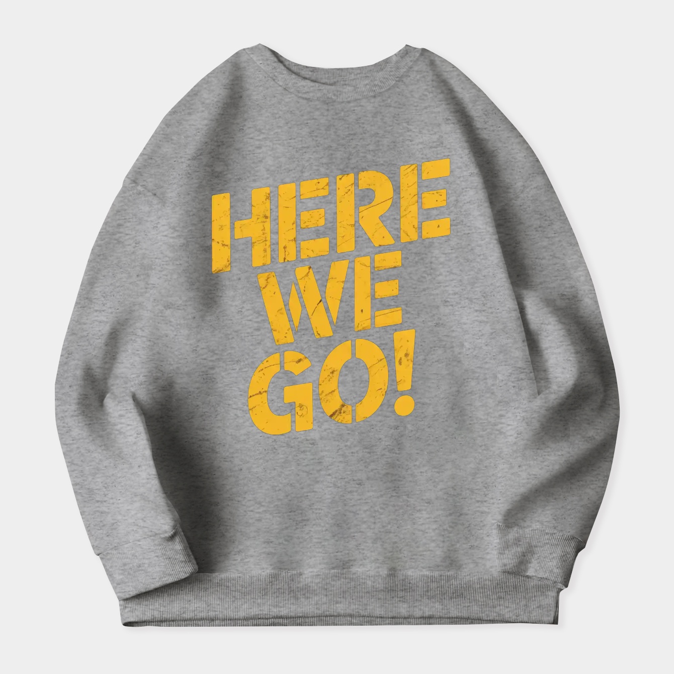 Antonio Brown Here We Go Women's Crewneck Sweatshirt