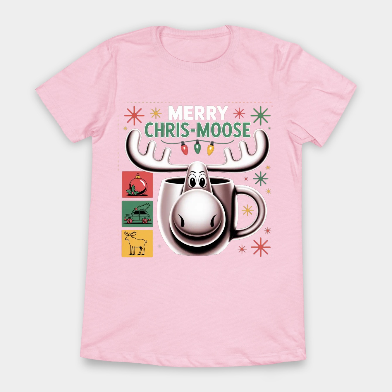 National Lampoon's Christmas Vacation Merry Chris-Moose Women's T-Shirt