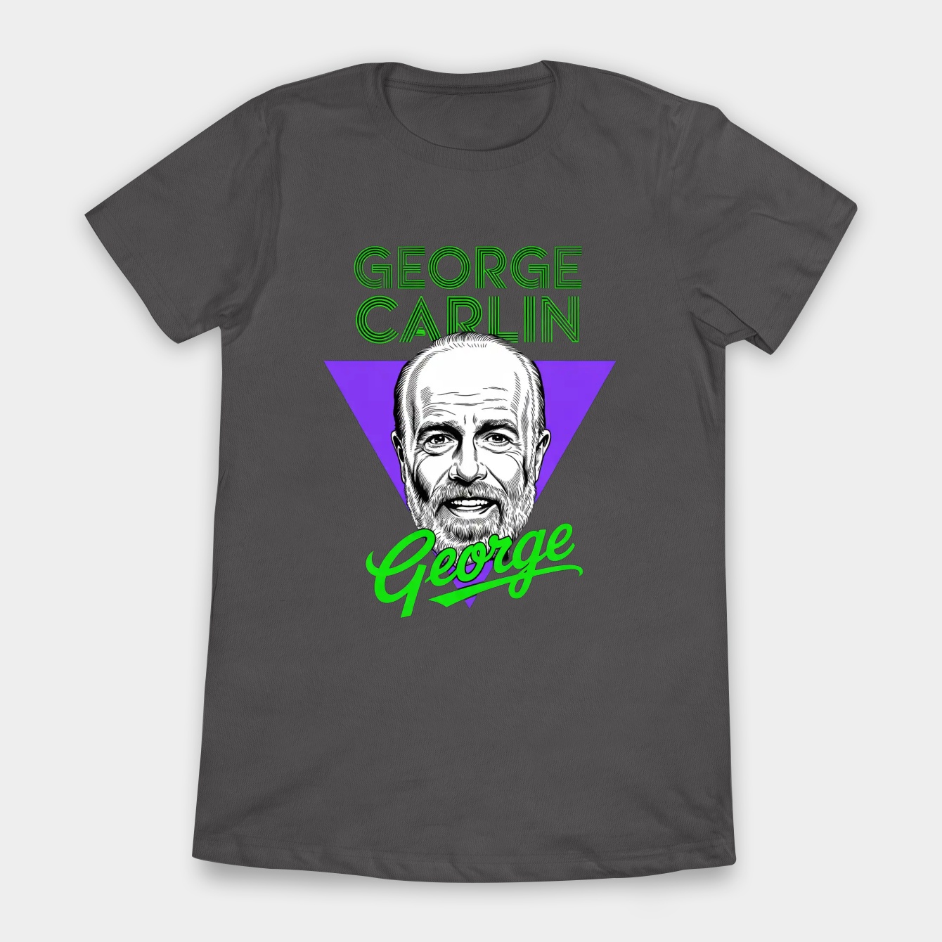 George Carlin Vintage Style Fan Art Women's T-Shirt