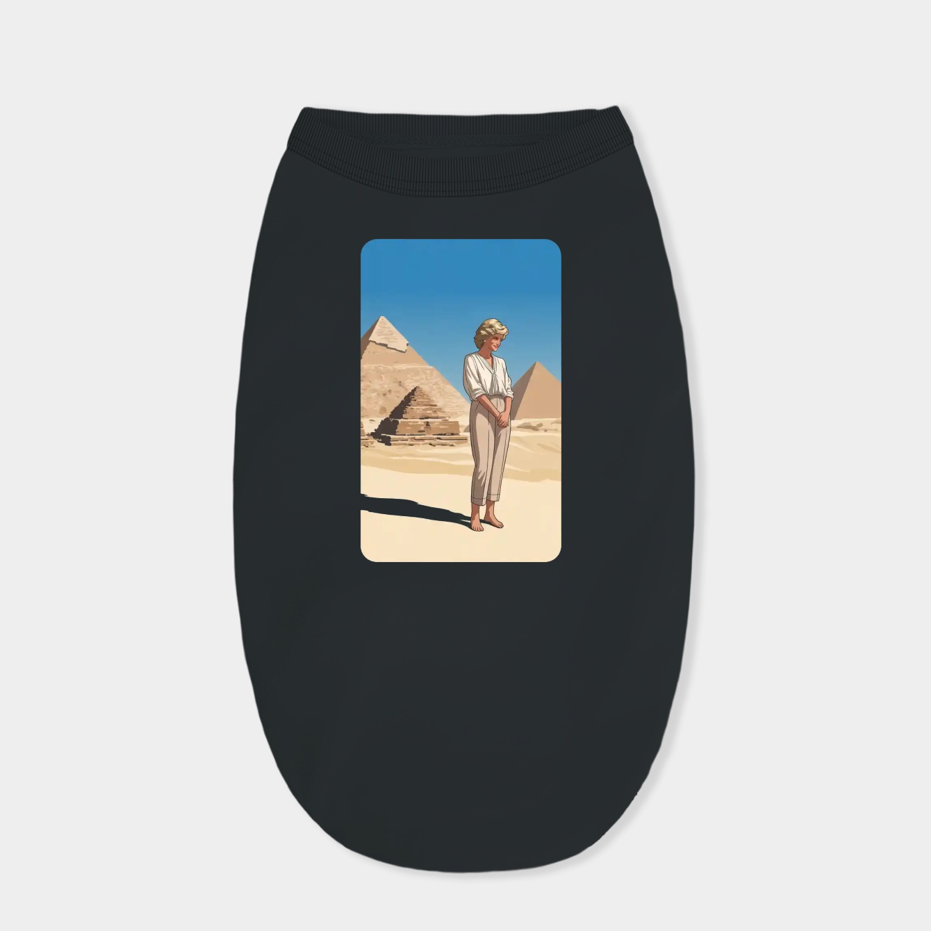 Princess Diana Egypt 1992 Relaxed Fit Dog Shirt