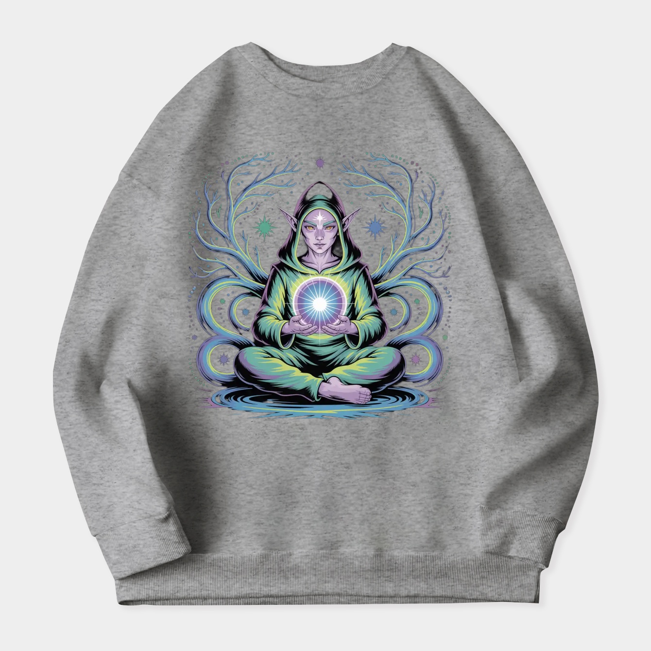 Crystal Elf Women's Crewneck Sweatshirt