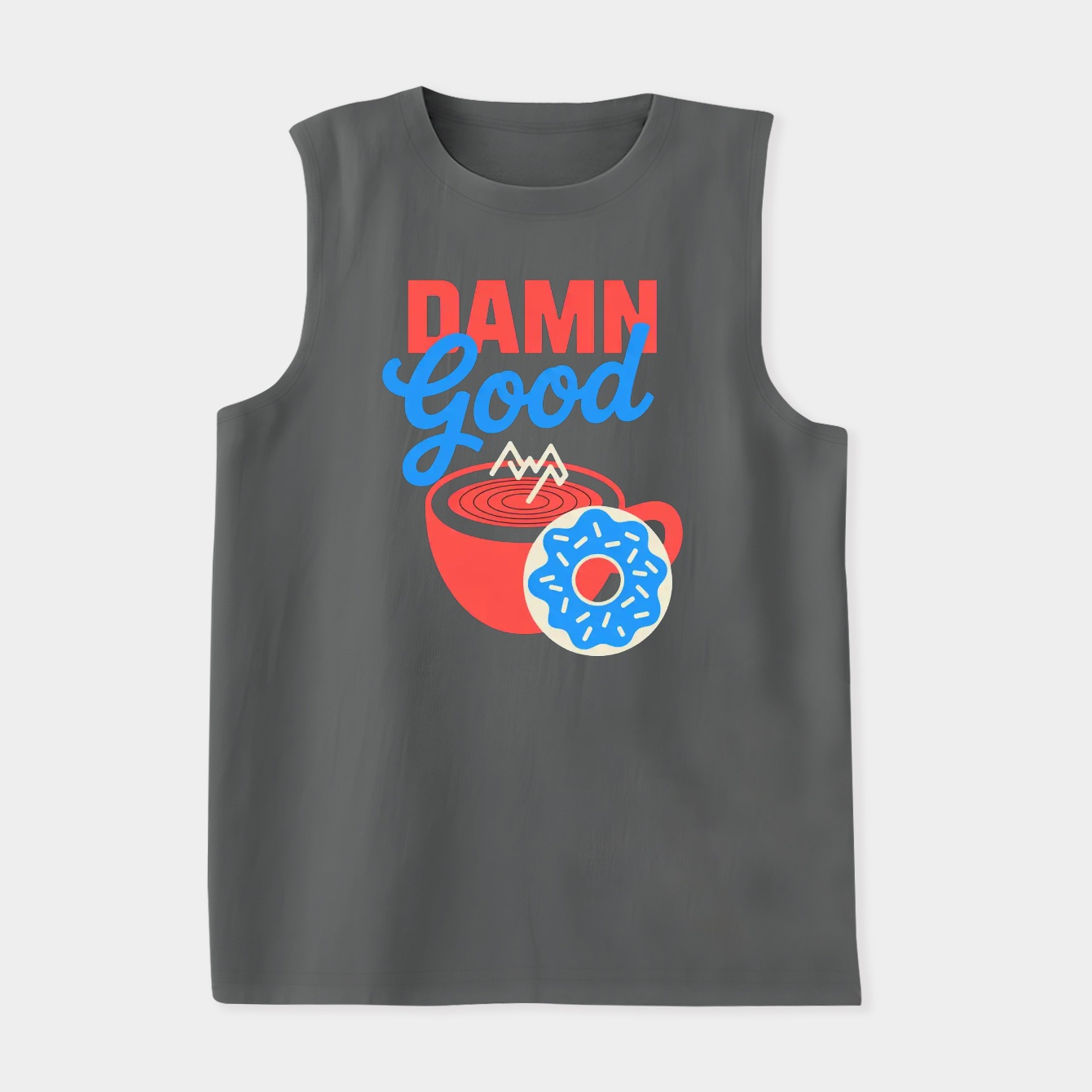 Twin Peaks Good Coffee and Donut Women's Soft Tank Top