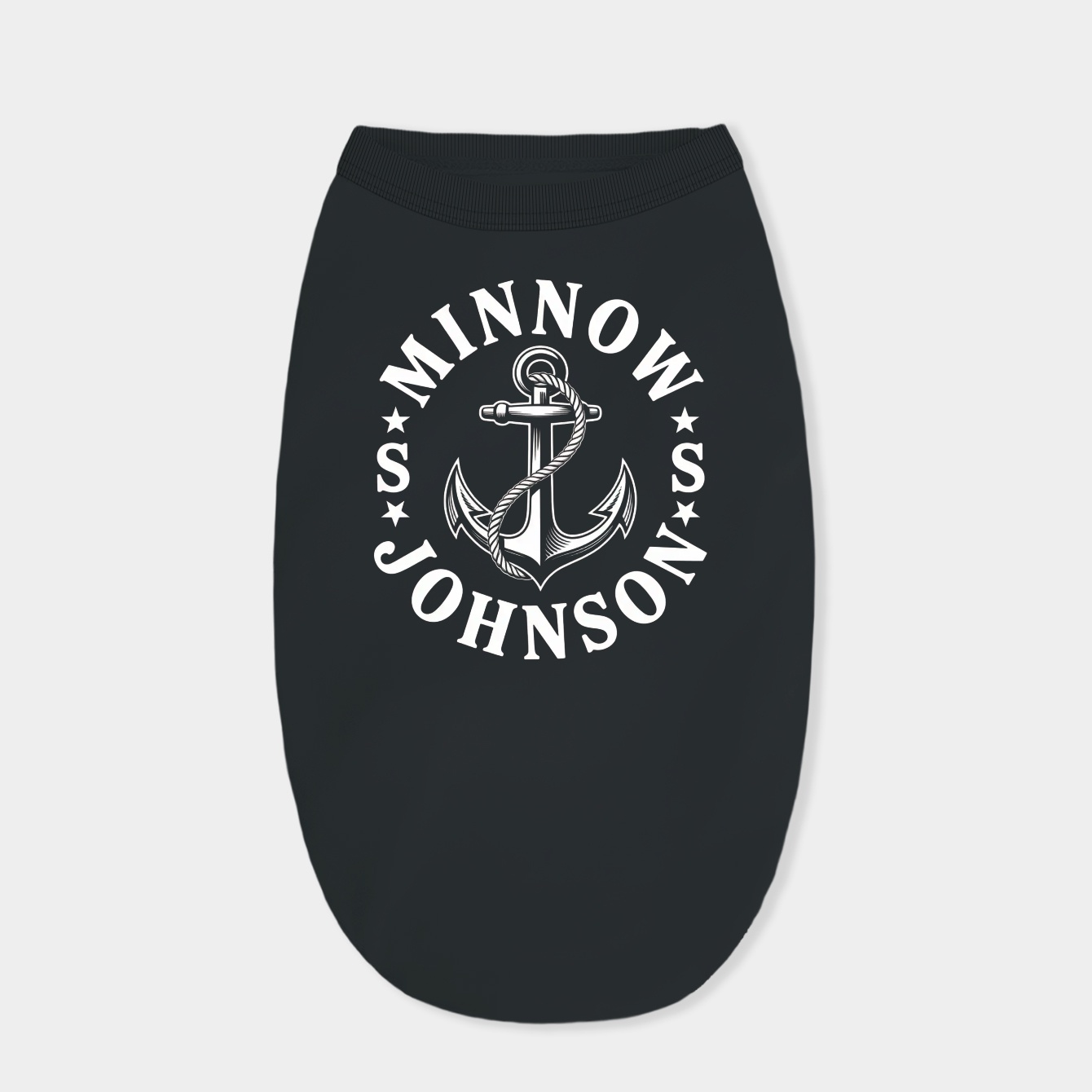 Rush Hour 2 - S.S. Minnow Johnson (white) Dog Shirt
