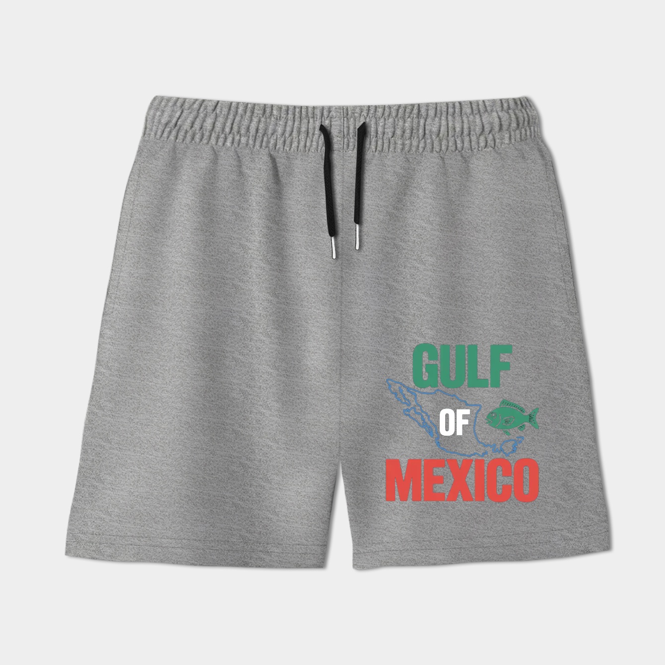 Gulf of Mexico Map Art – Bold Coastal Vibes for Travelers & Dreamers Women's Shorts