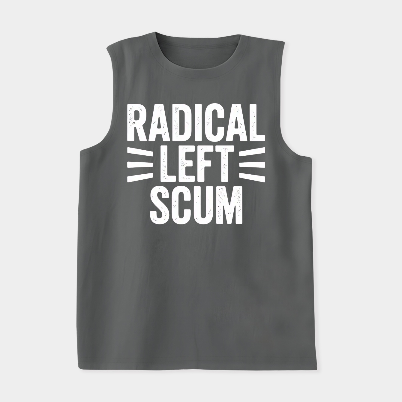 Radical Left Scum – Modern Political Satire Statement Women's Soft Tank Top