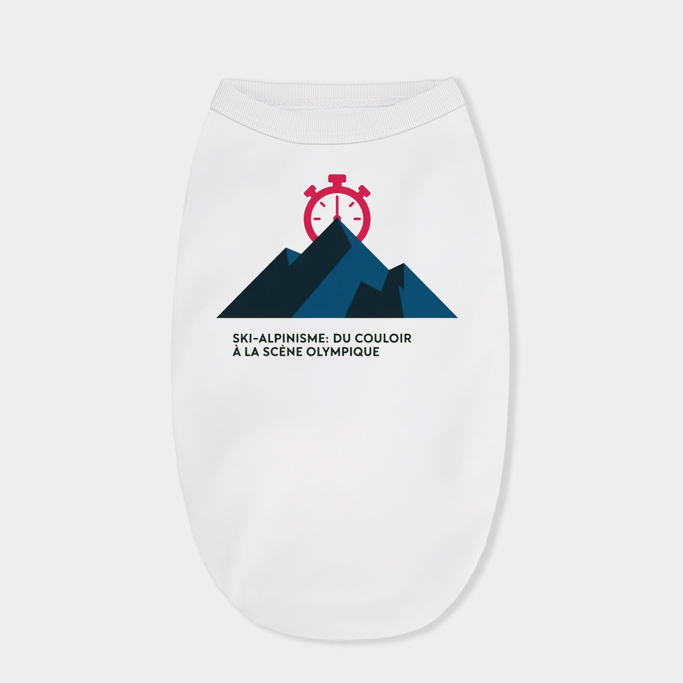 Bauhaus Ski Alpinism Sprint Poster Dog Shirt