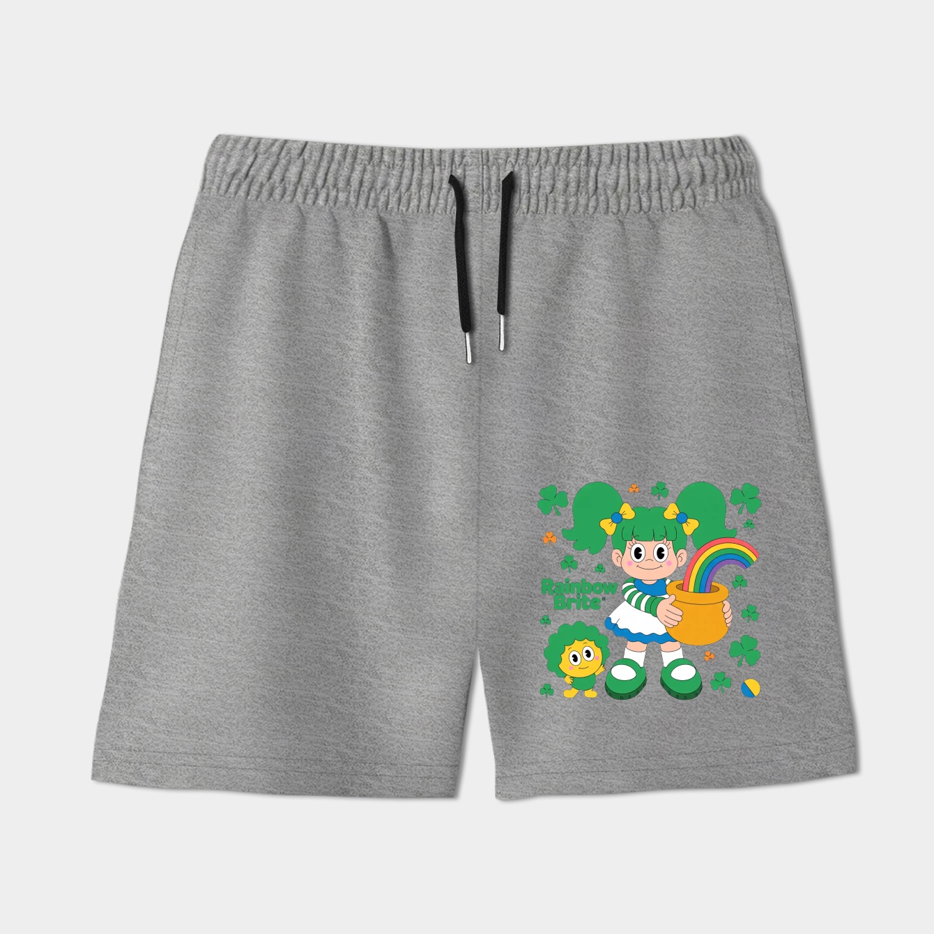 Rainbow Brite Pattys Day Women's Shorts