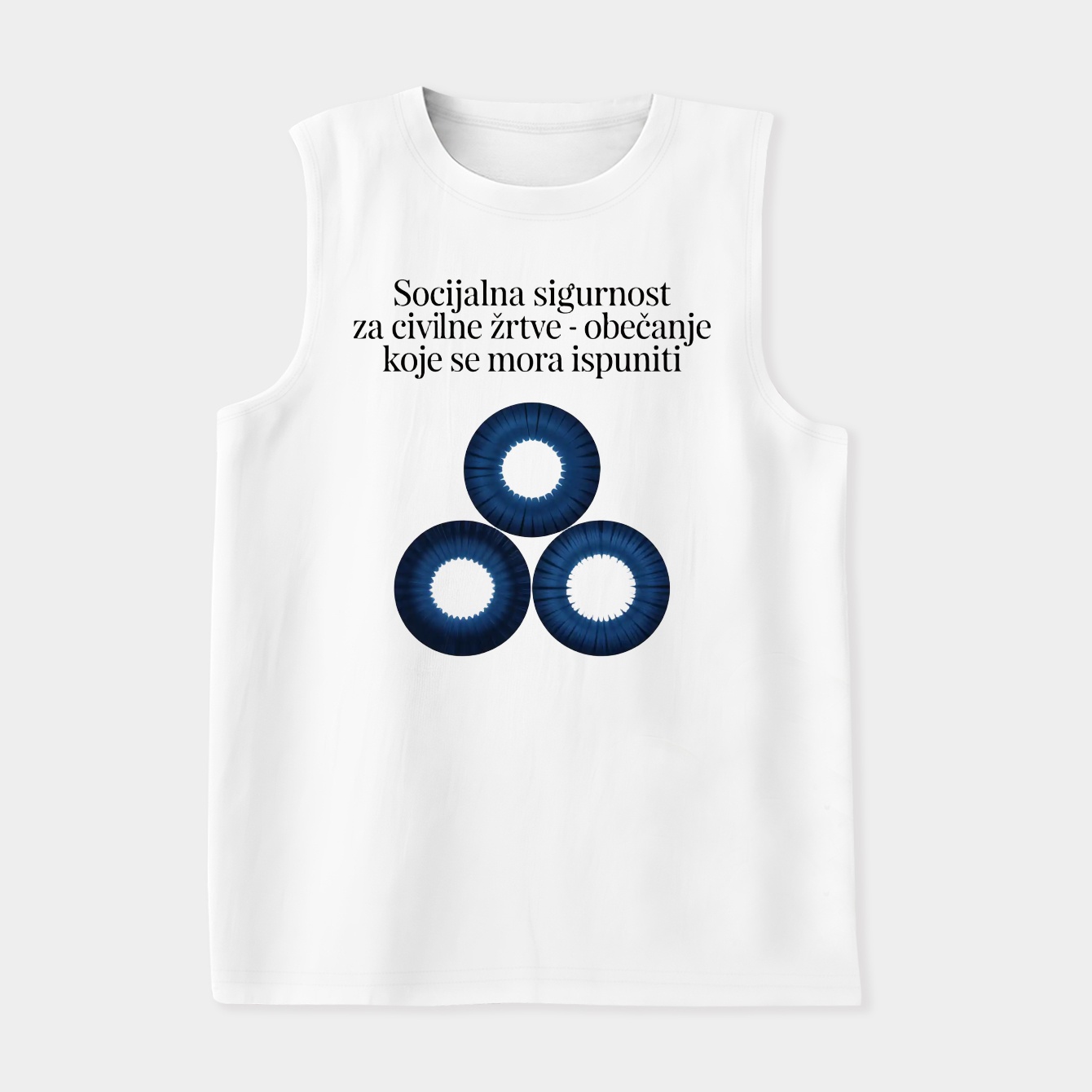 Indigo Circles of Social Justice Women's Soft Tank Top