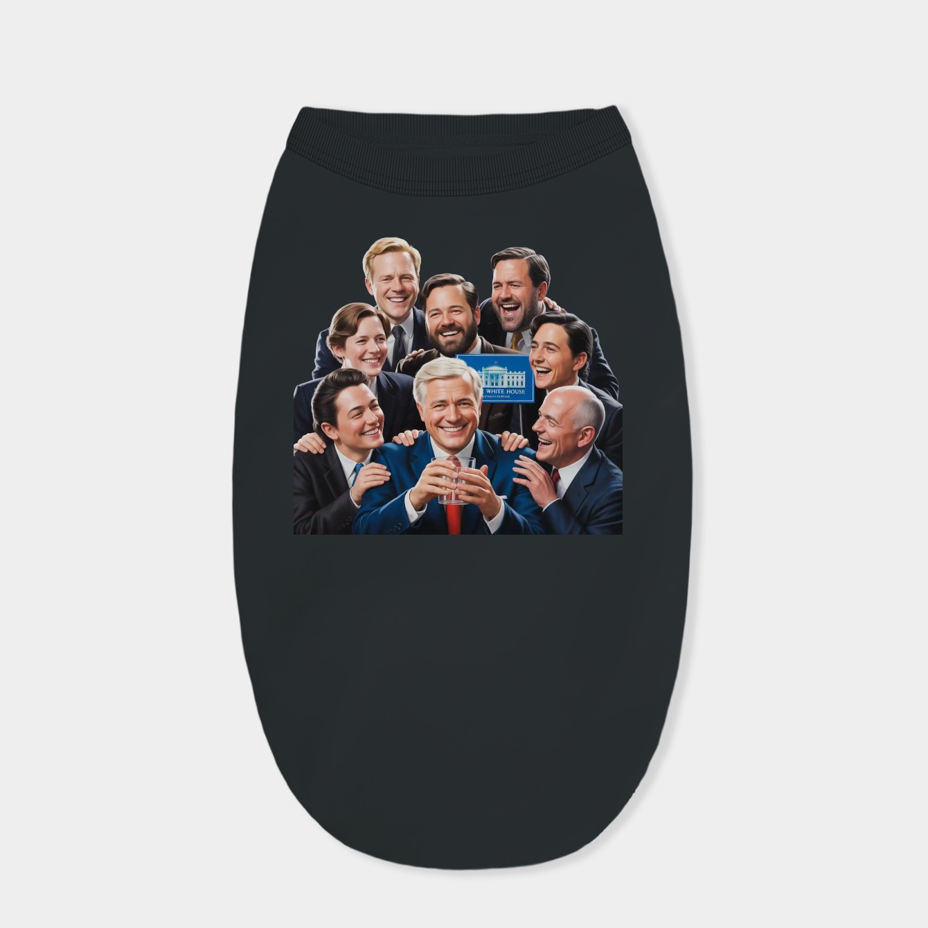 World Leaders Hitting a Bong Meme Dog Shirt