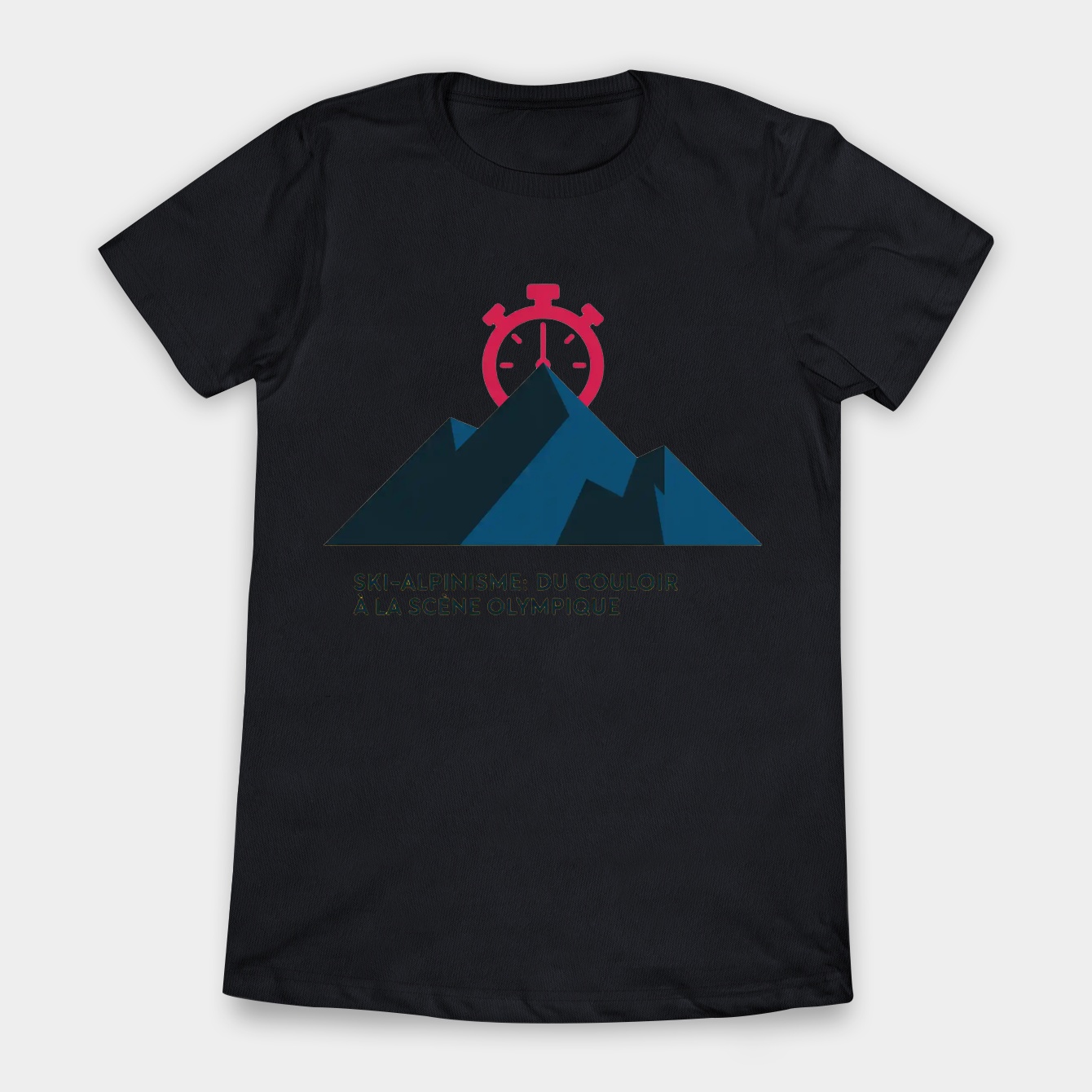 Bauhaus Ski Alpinism Sprint Poster Women's T-Shirt