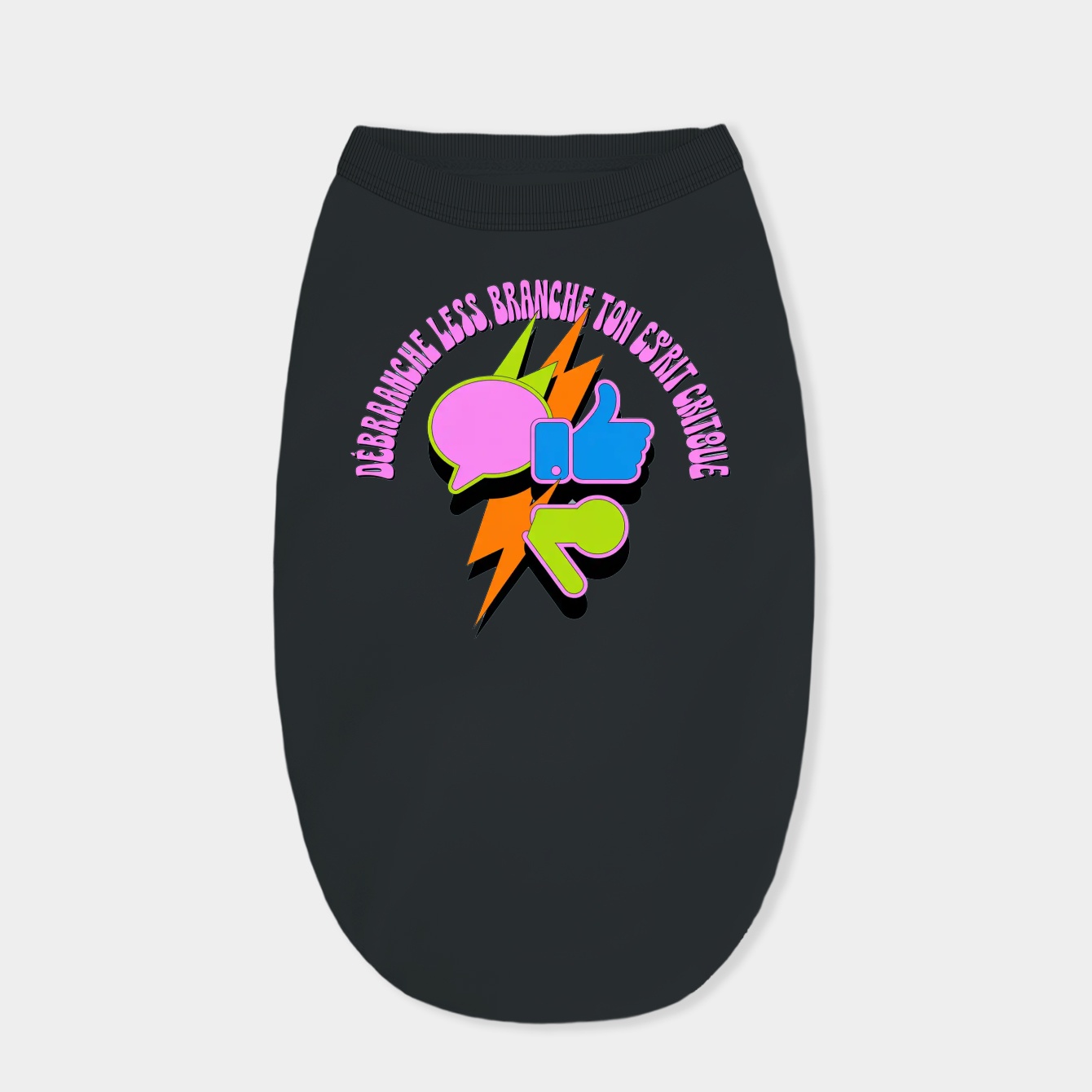 Unplug Bots, Plug Critical Thinking Dog Shirt