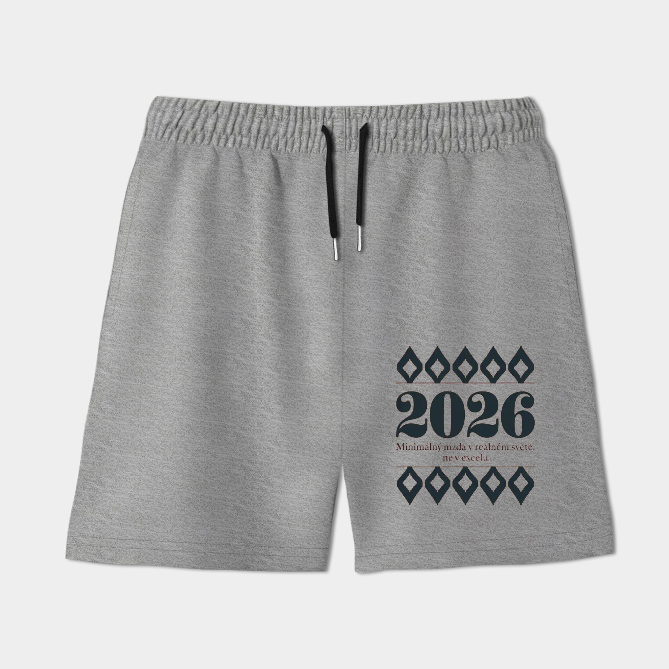 Retro 2026 Living Wage Slogan Women's Shorts