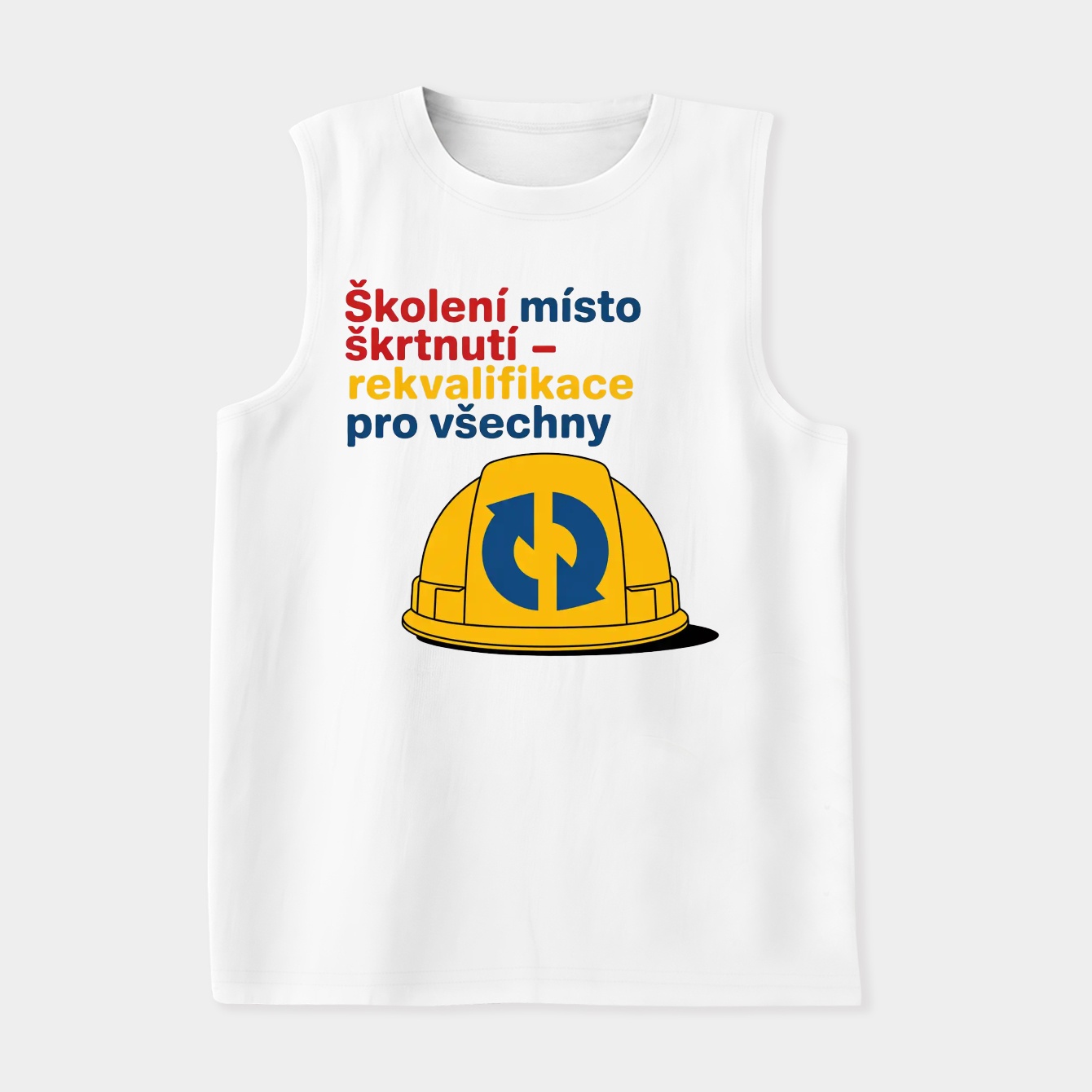 Bauhaus Worker Helmet Update Women's Soft Tank Top