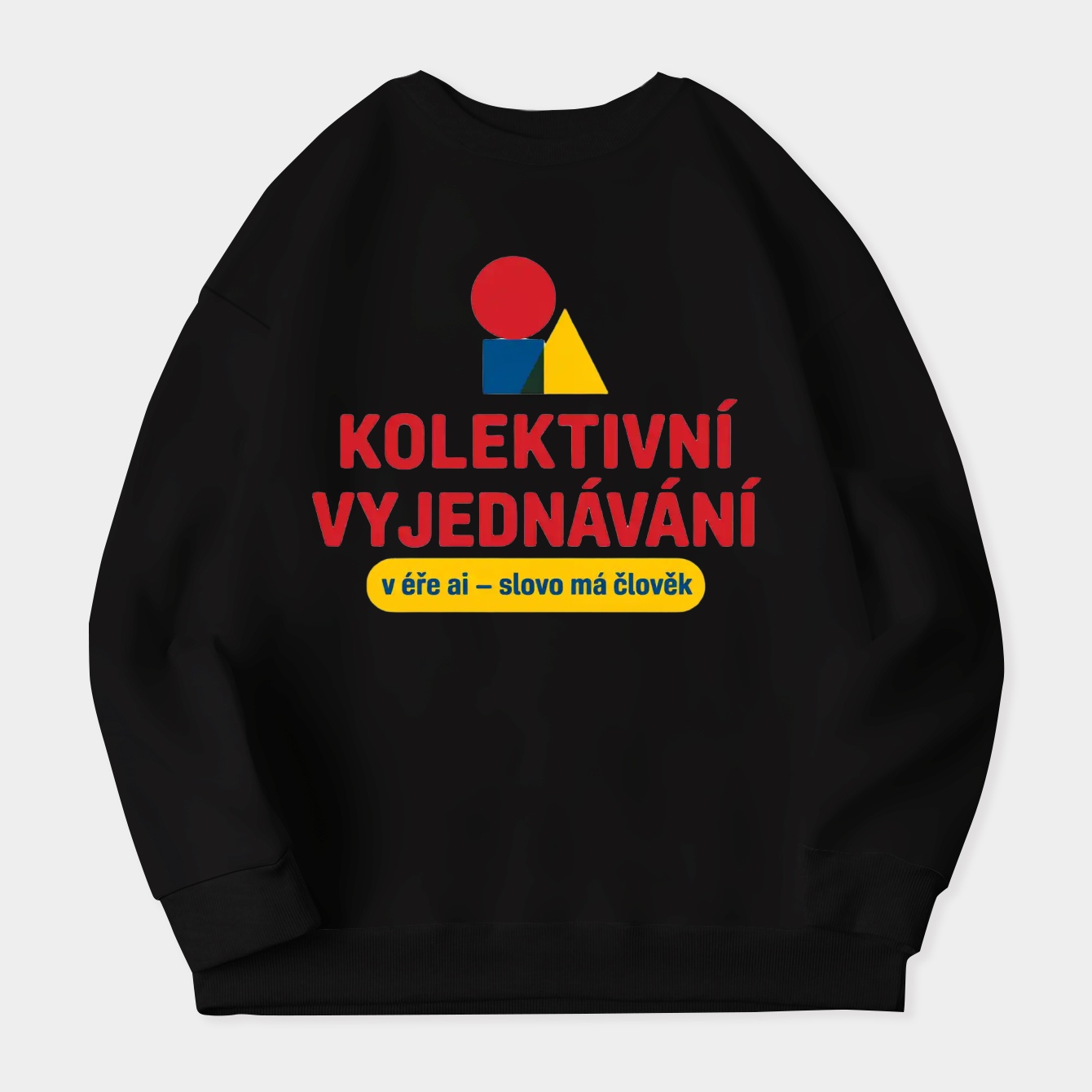 Collective Bargaining in the AI Era Women's Crewneck Sweatshirt
