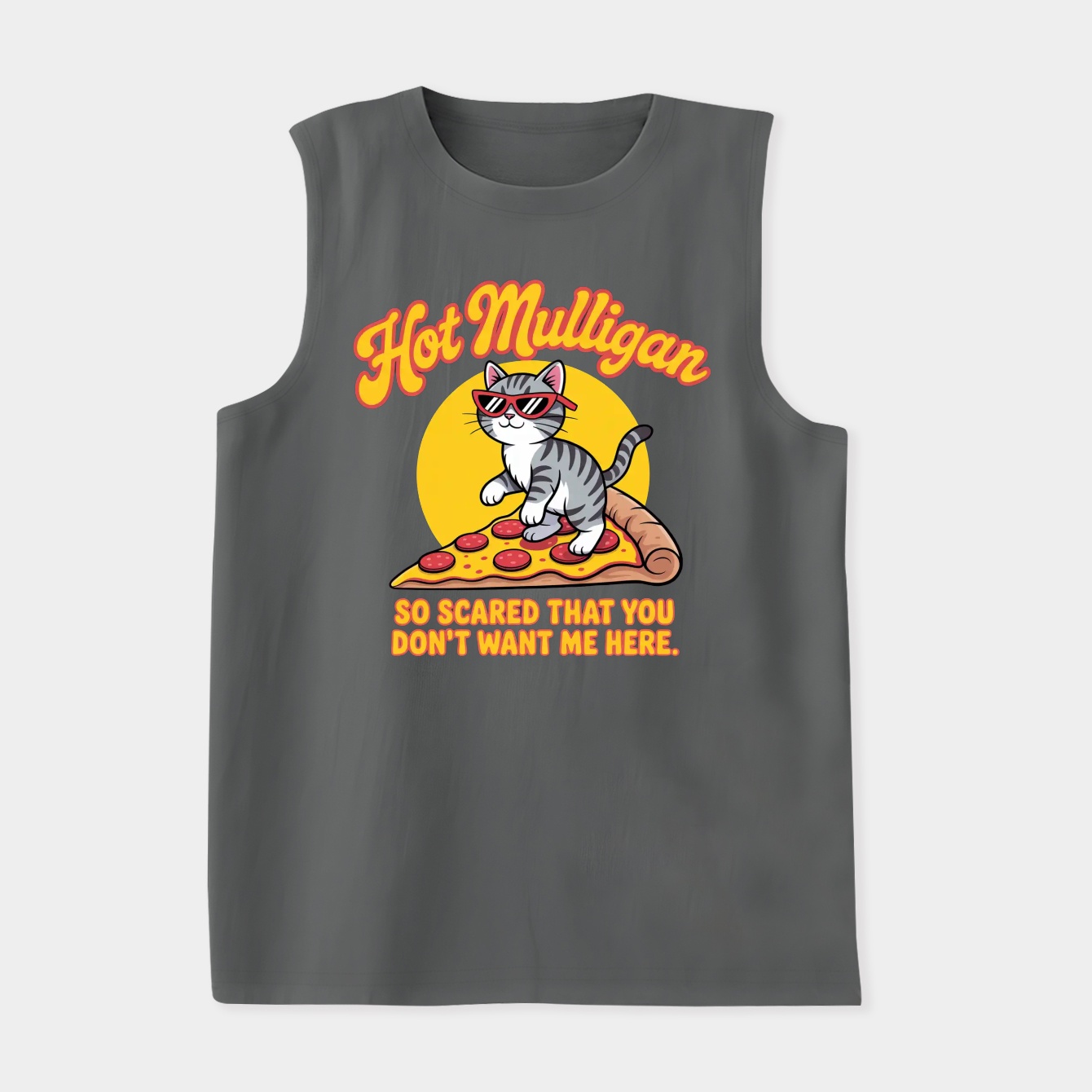 HOT MULLIGAN BAND CUTE CAT Women's Soft Tank Top