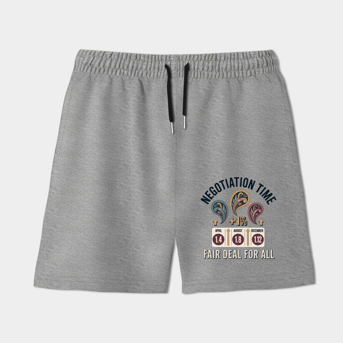 Negotiation Time: Fair Deal Calendar Women's Shorts