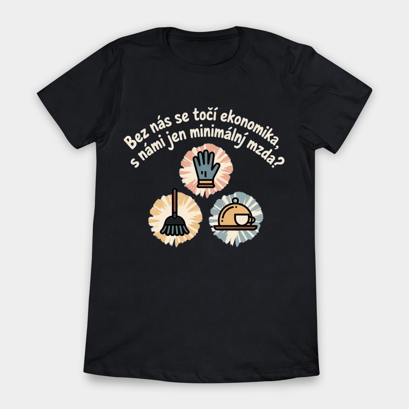 Vintage Tie-Dye Workers’ Protest Women's T-Shirt