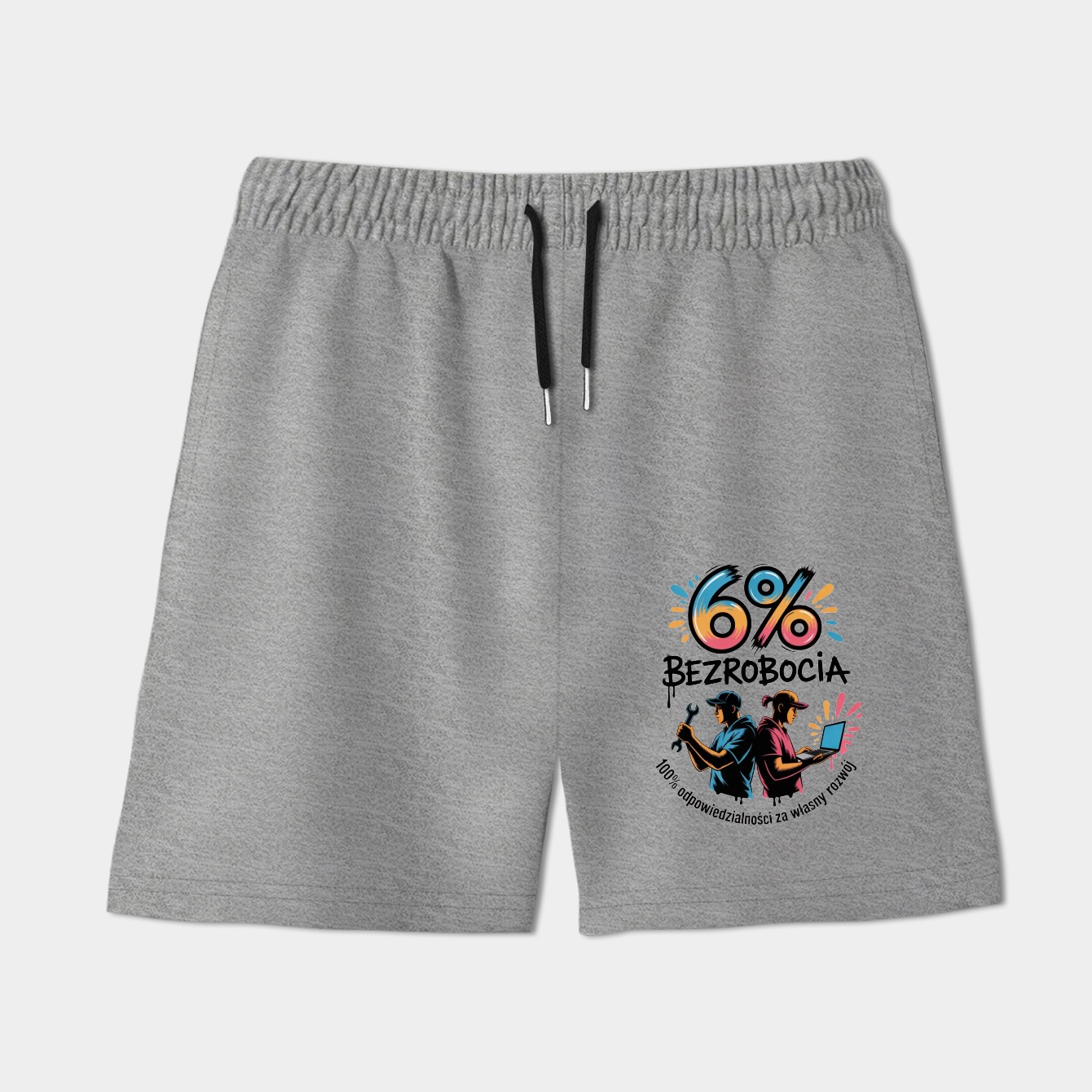 6% Unemployment, 100% Responsibility Women's Shorts