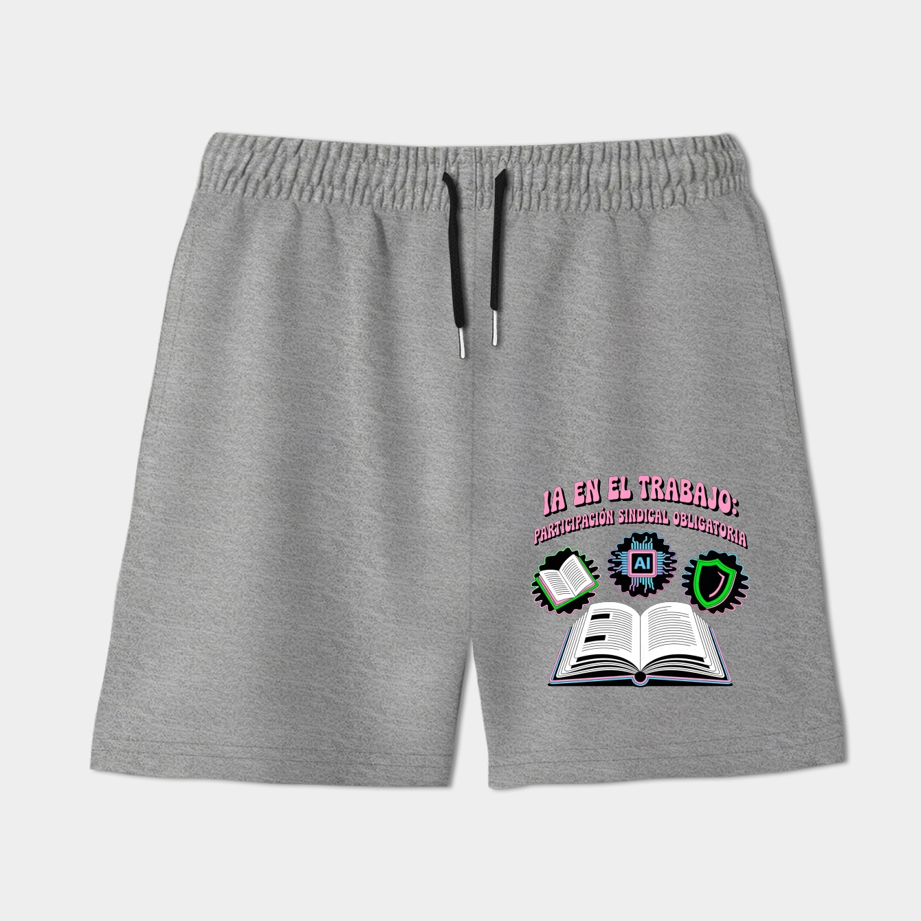 Psychedelic Union Tech Rights Contract Women's Shorts