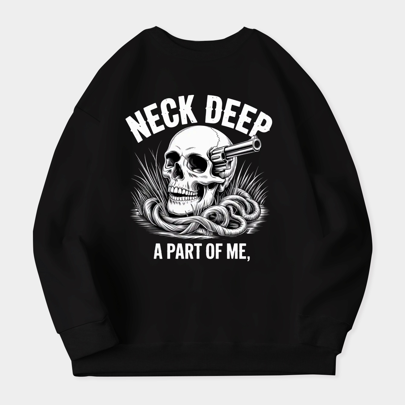 Neck deep a part of me Women's Crewneck Sweatshirt