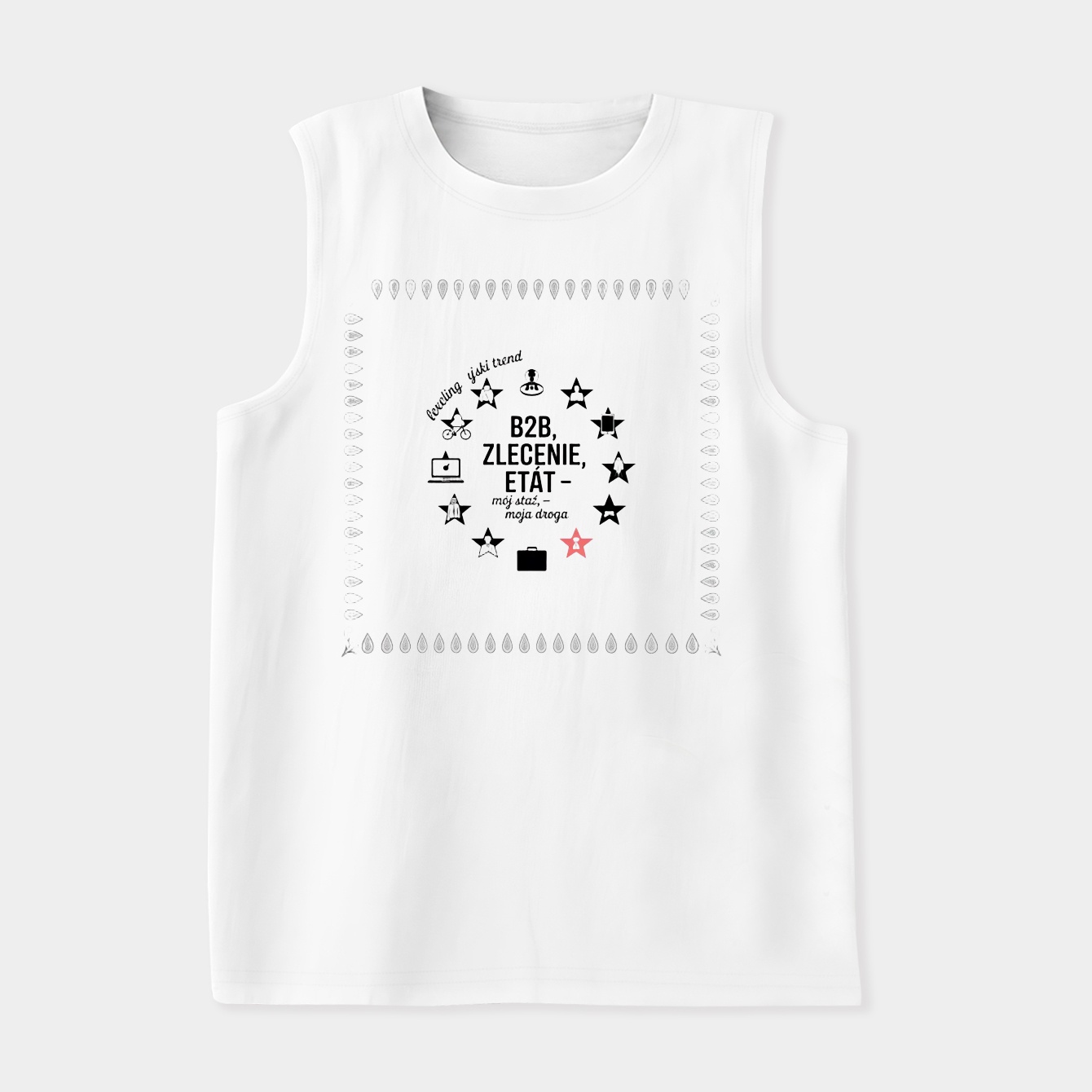 European Career Paths Leveling Up Women's Soft Tank Top