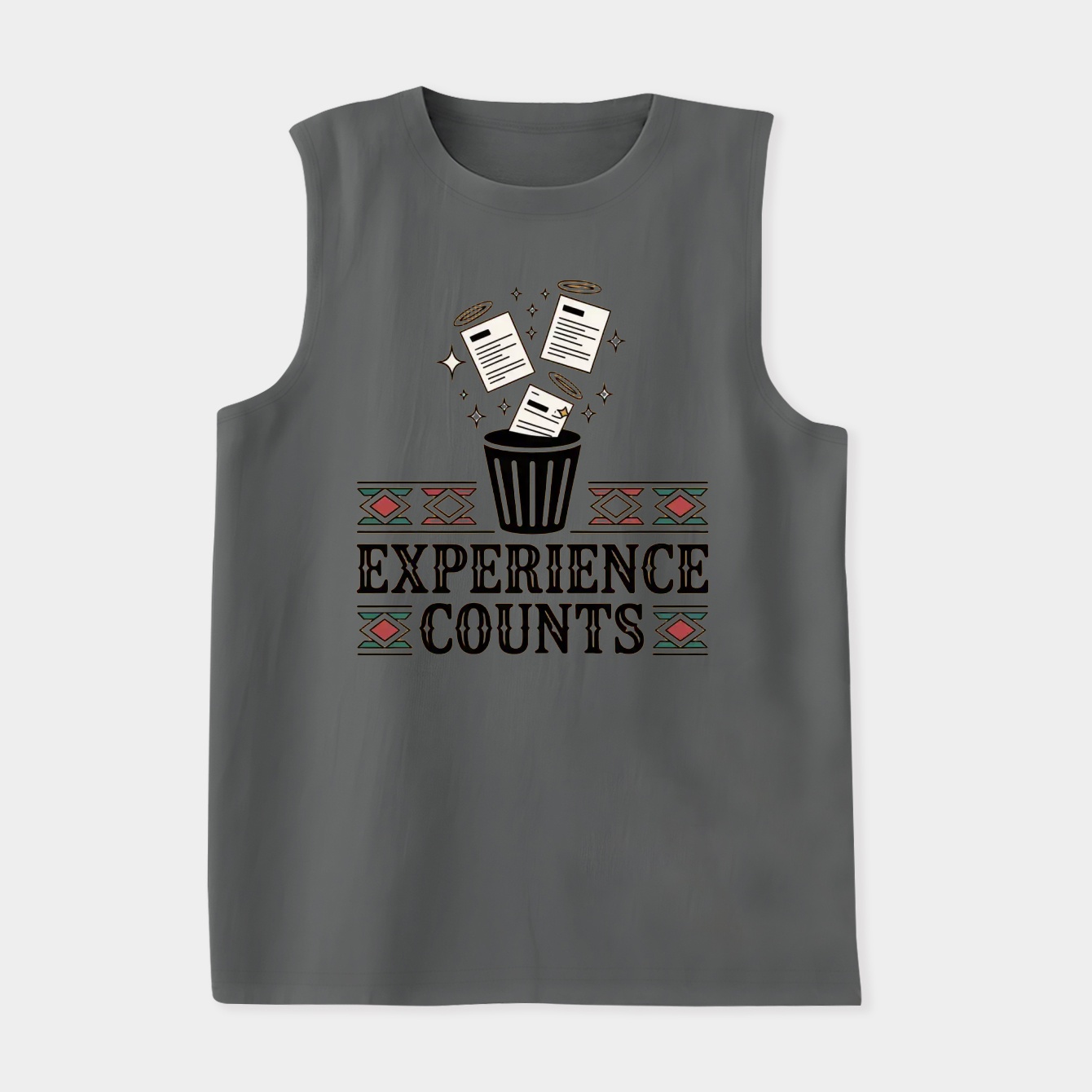 Experience Counts, Not Junk Contracts Women's Soft Tank Top