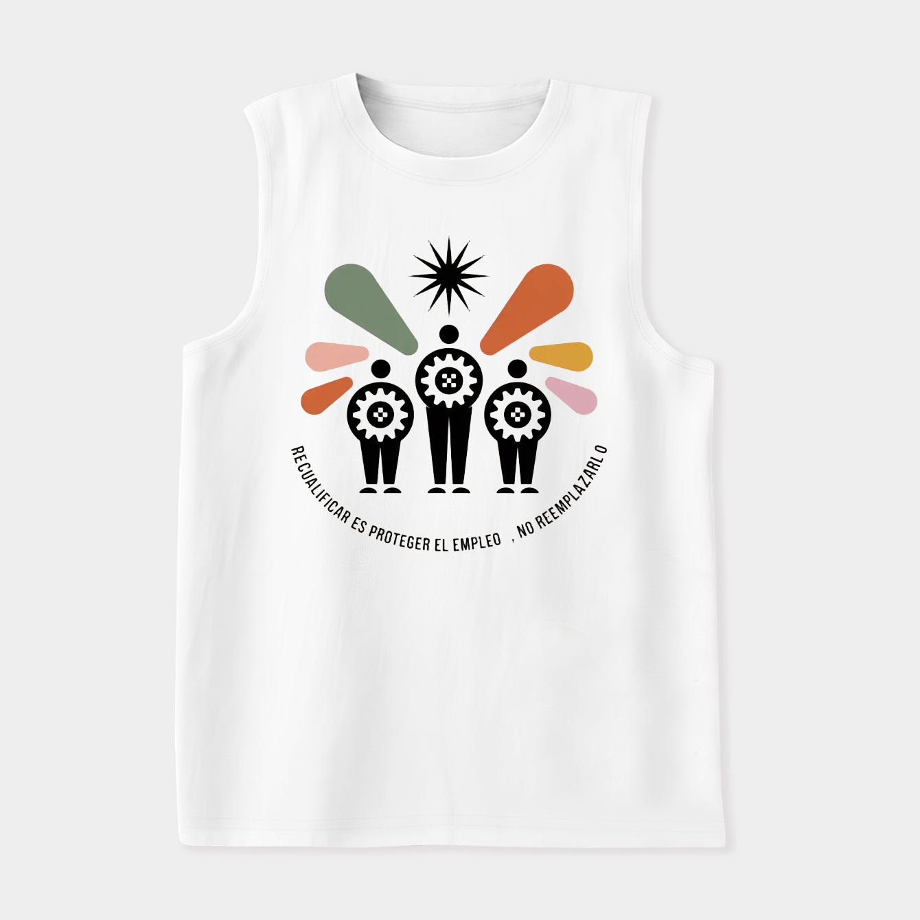 Reskill to Protect Jobs Women's Soft Tank Top