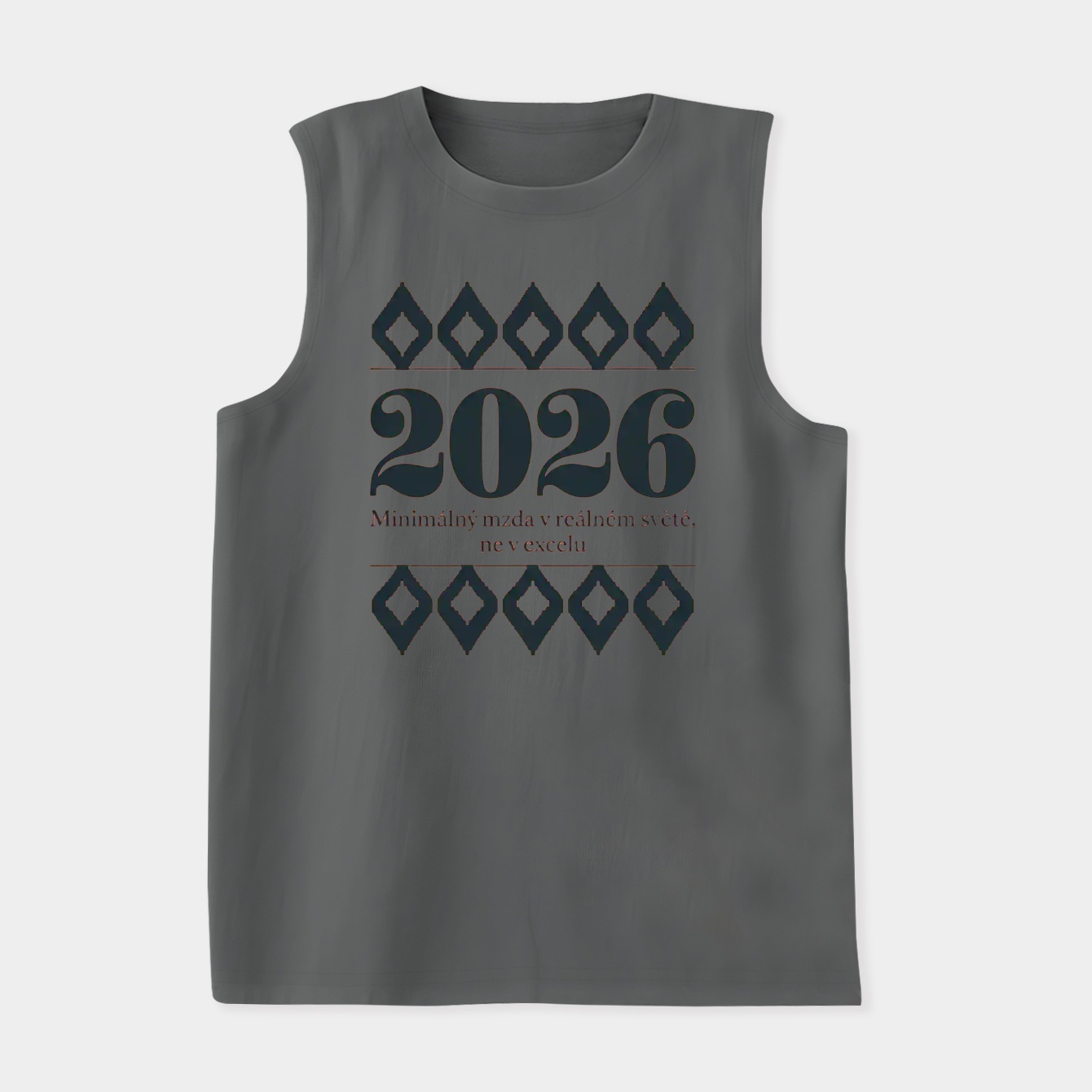 Retro 2026 Living Wage Slogan Women's Soft Tank Top