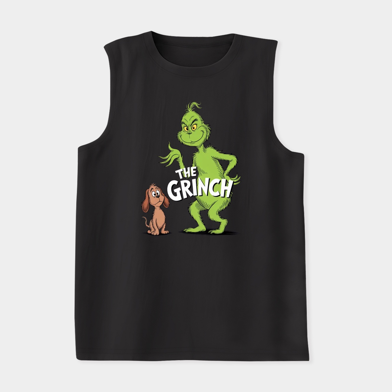 How The Grinch Stole Christmas Grinch And Max Women's Soft Tank Top